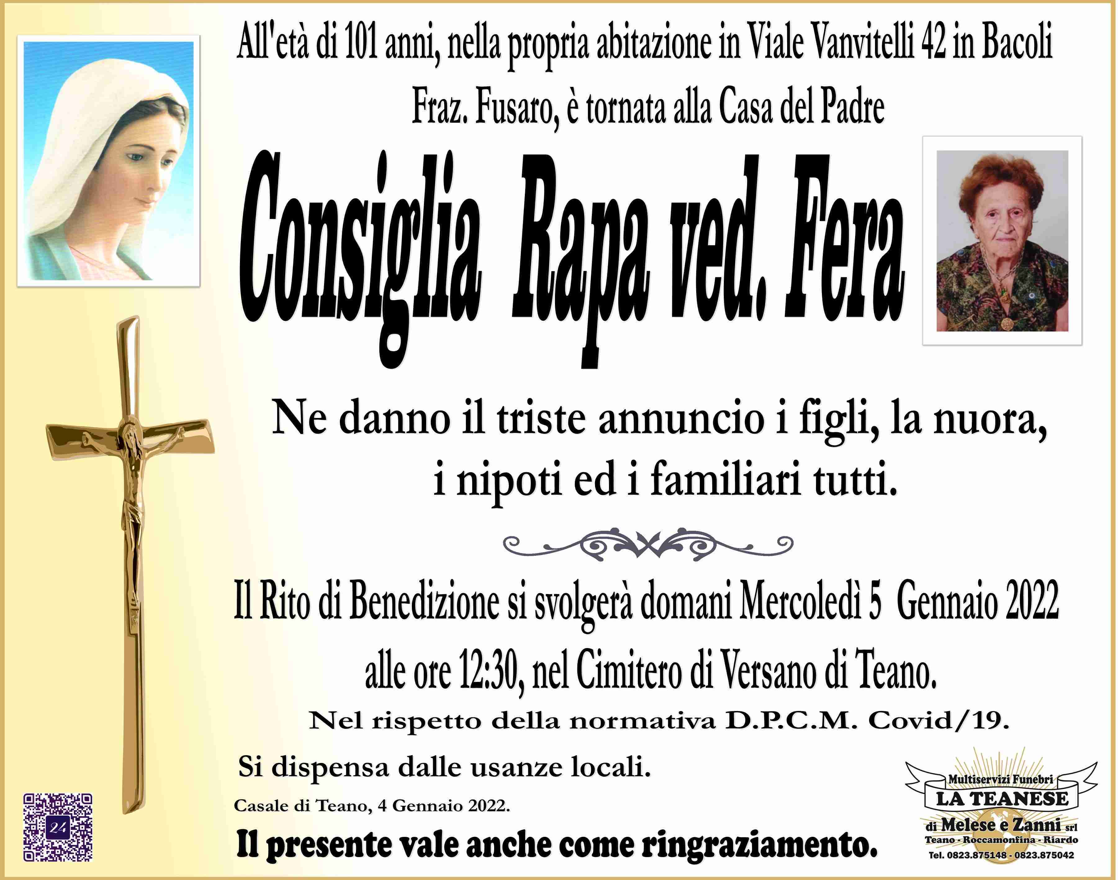 Consiglia Rapa