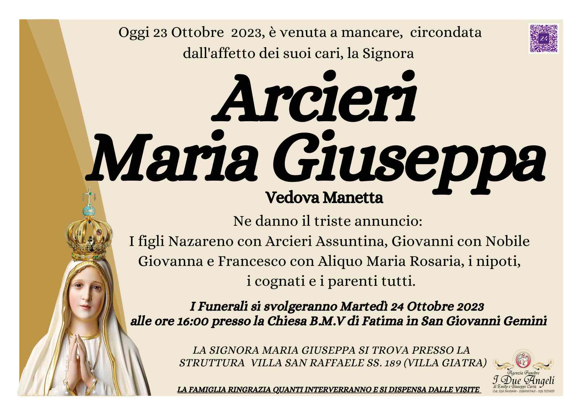 Maria Giuseppa Arcieri