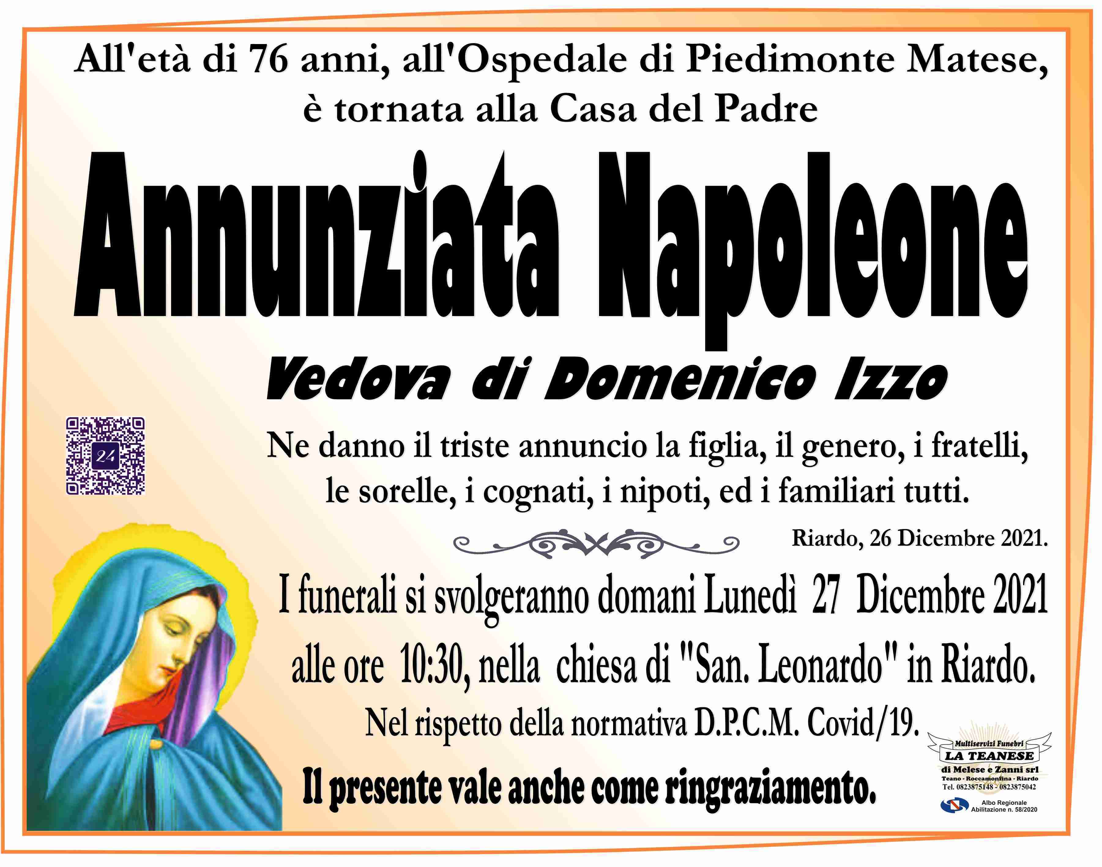 Annunziata  Napoleone