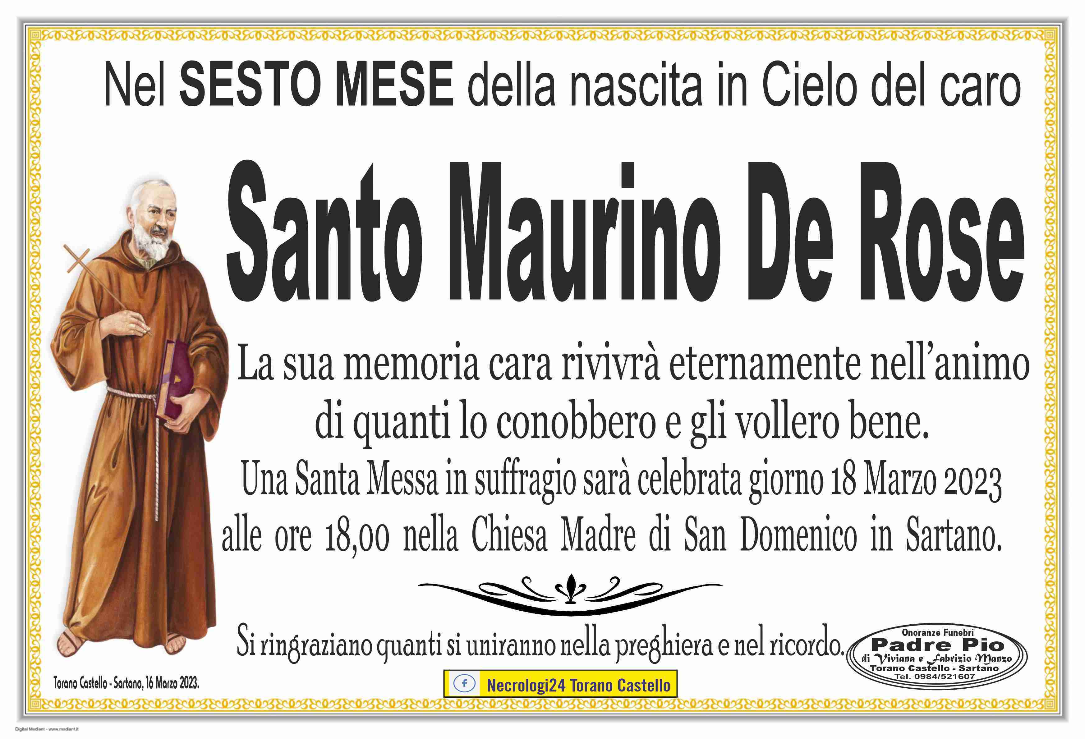 Santo Maurino De Rose