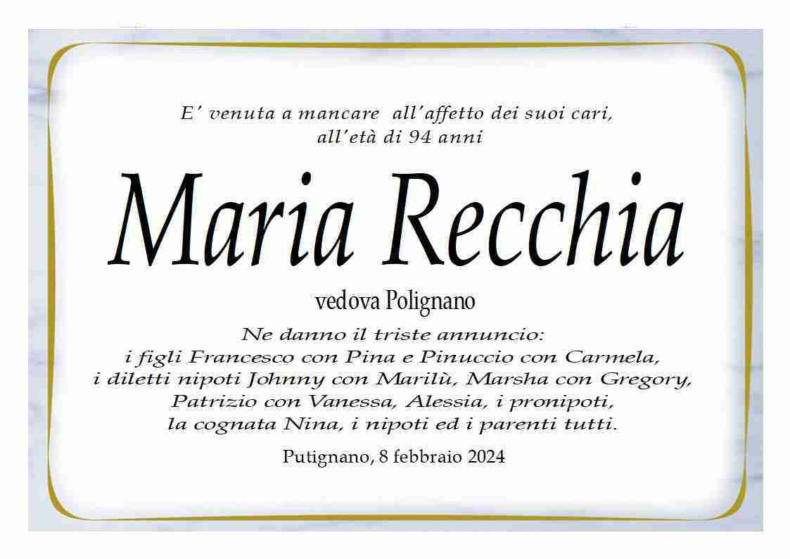 Maria Recchia
