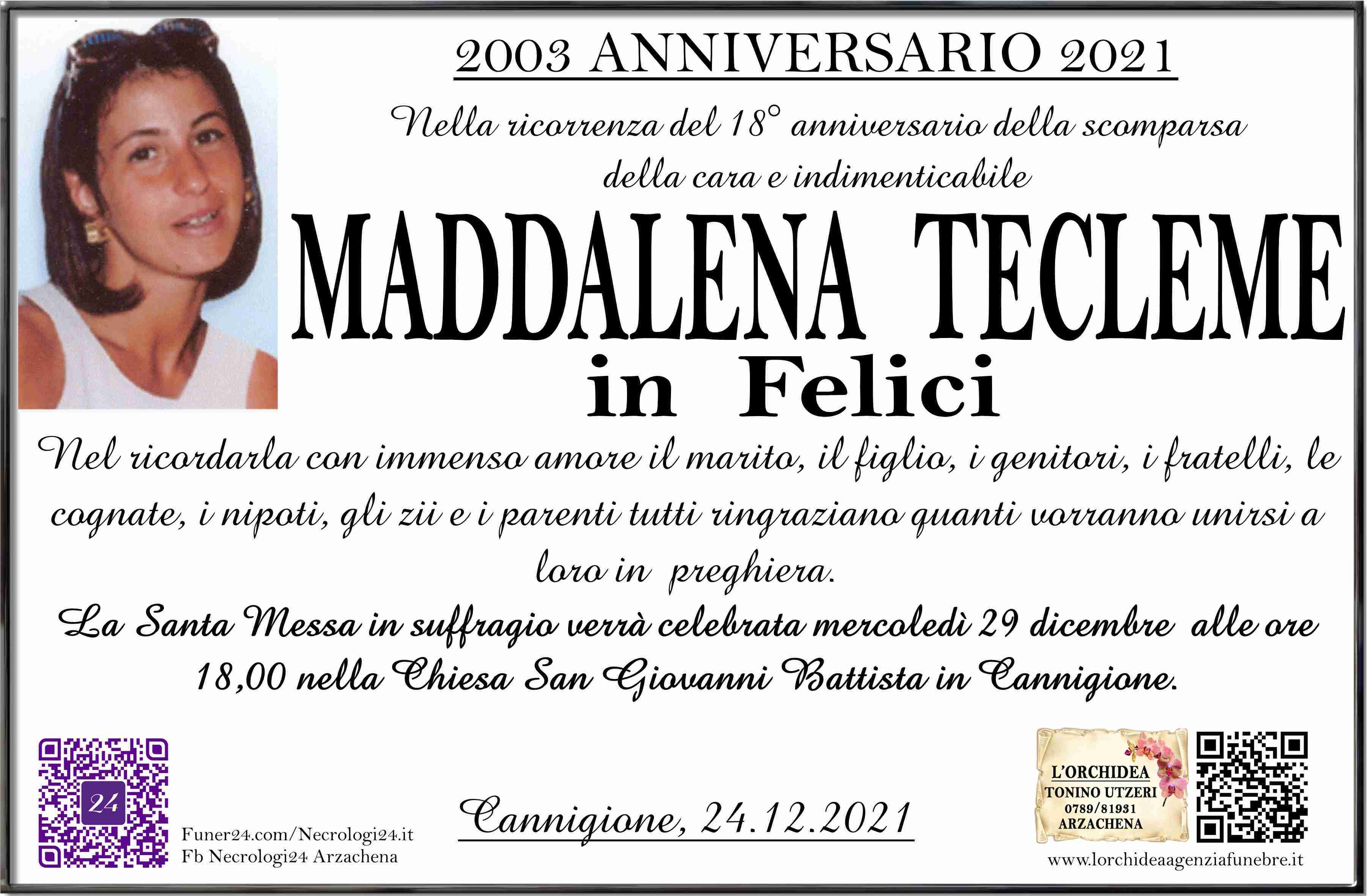 Maddalena Tecleme