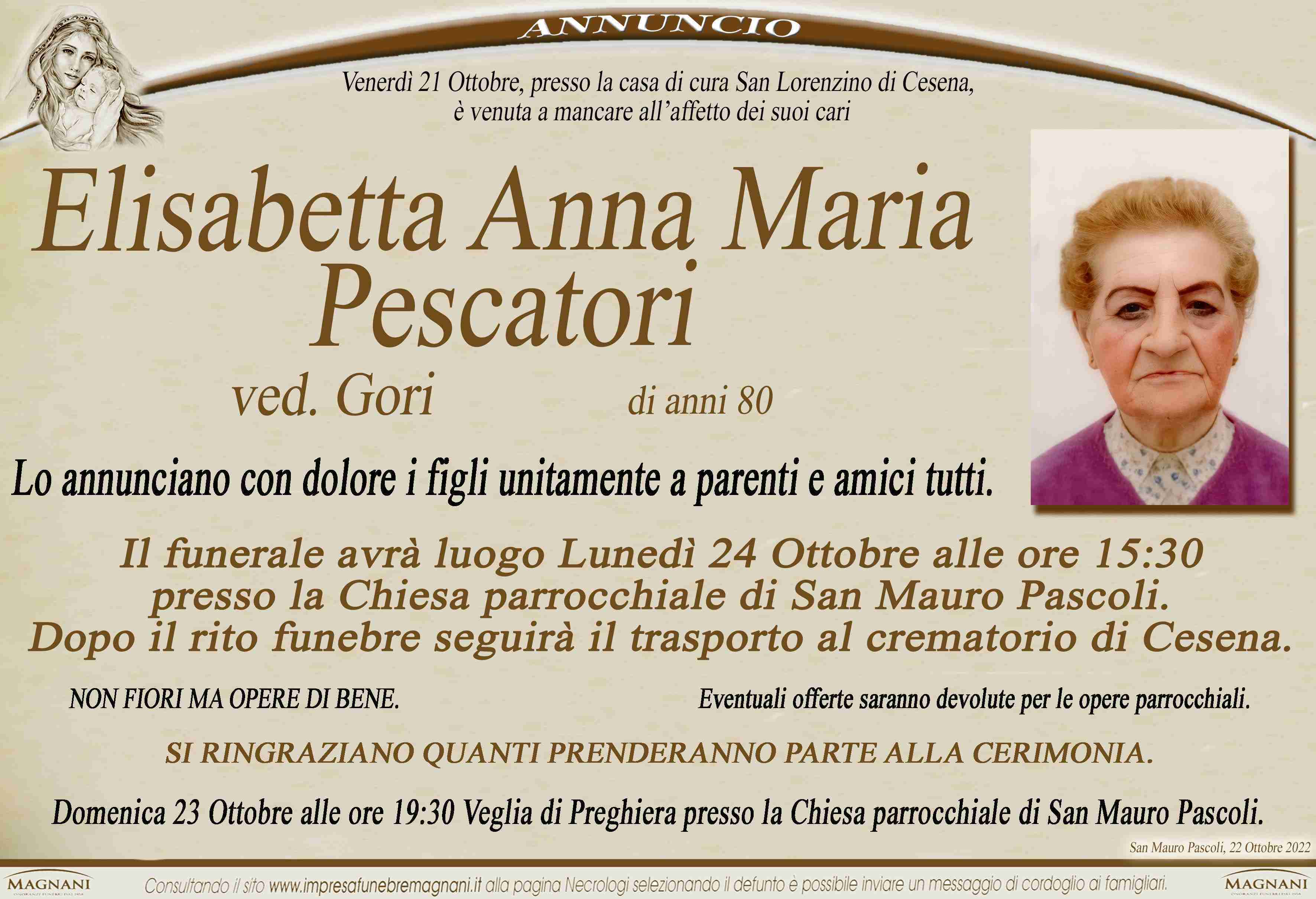 Elisabetta Anna Maria Pescatori