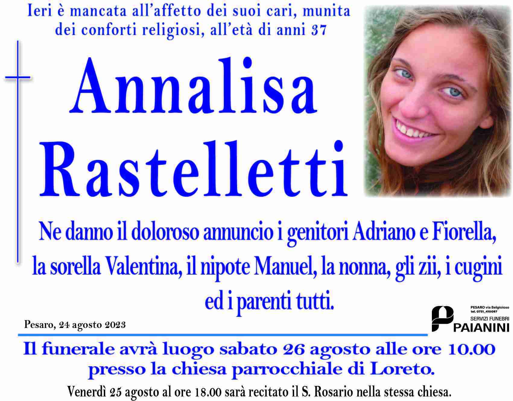 Annalisa Rastelletti