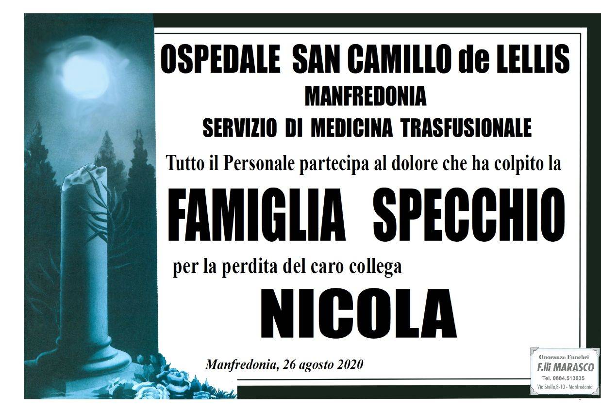 Ospedale San Camillo de Lellis - Servizio di Medicina Trasfusionale
