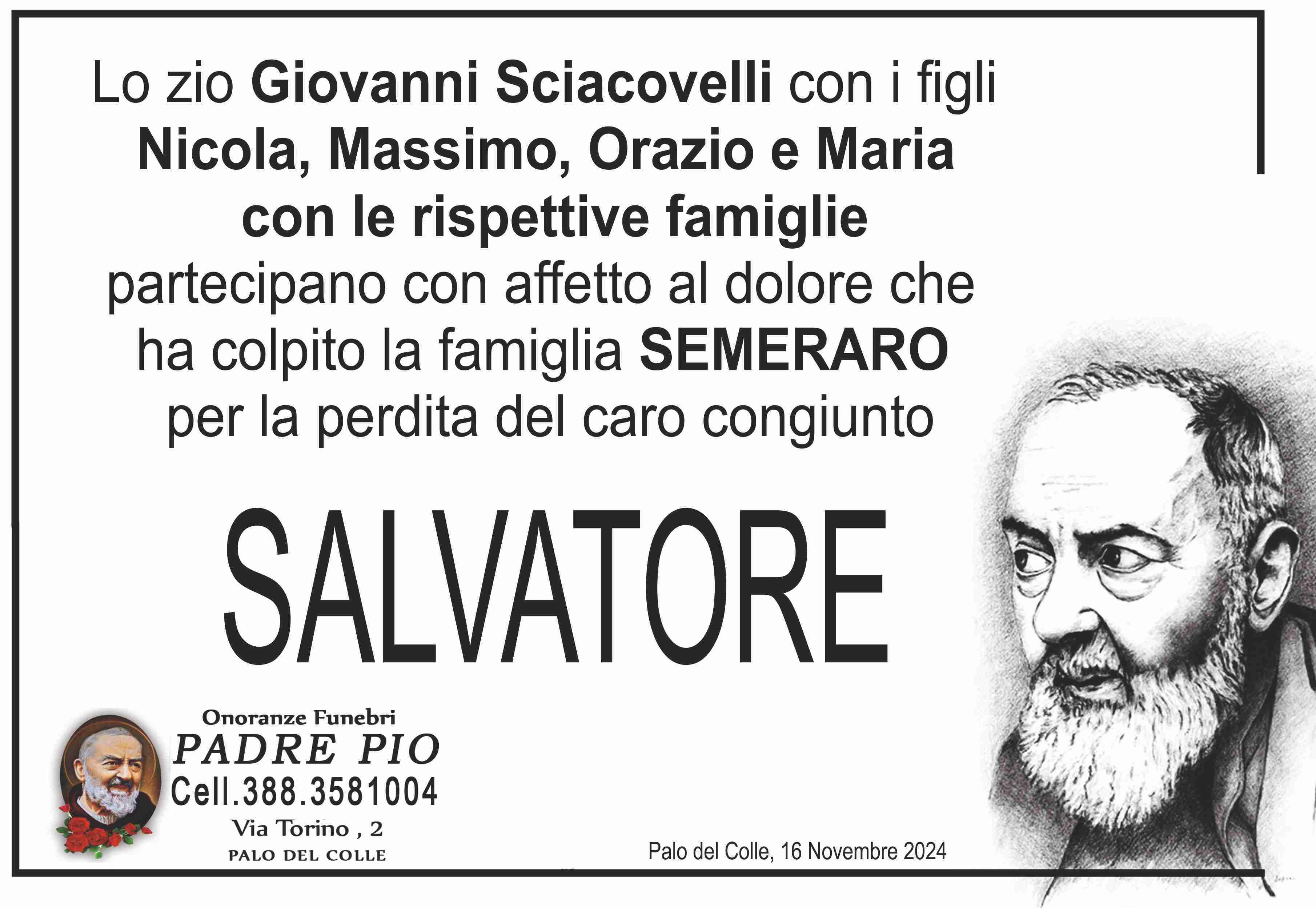 Mar. Salvatore Semeraro