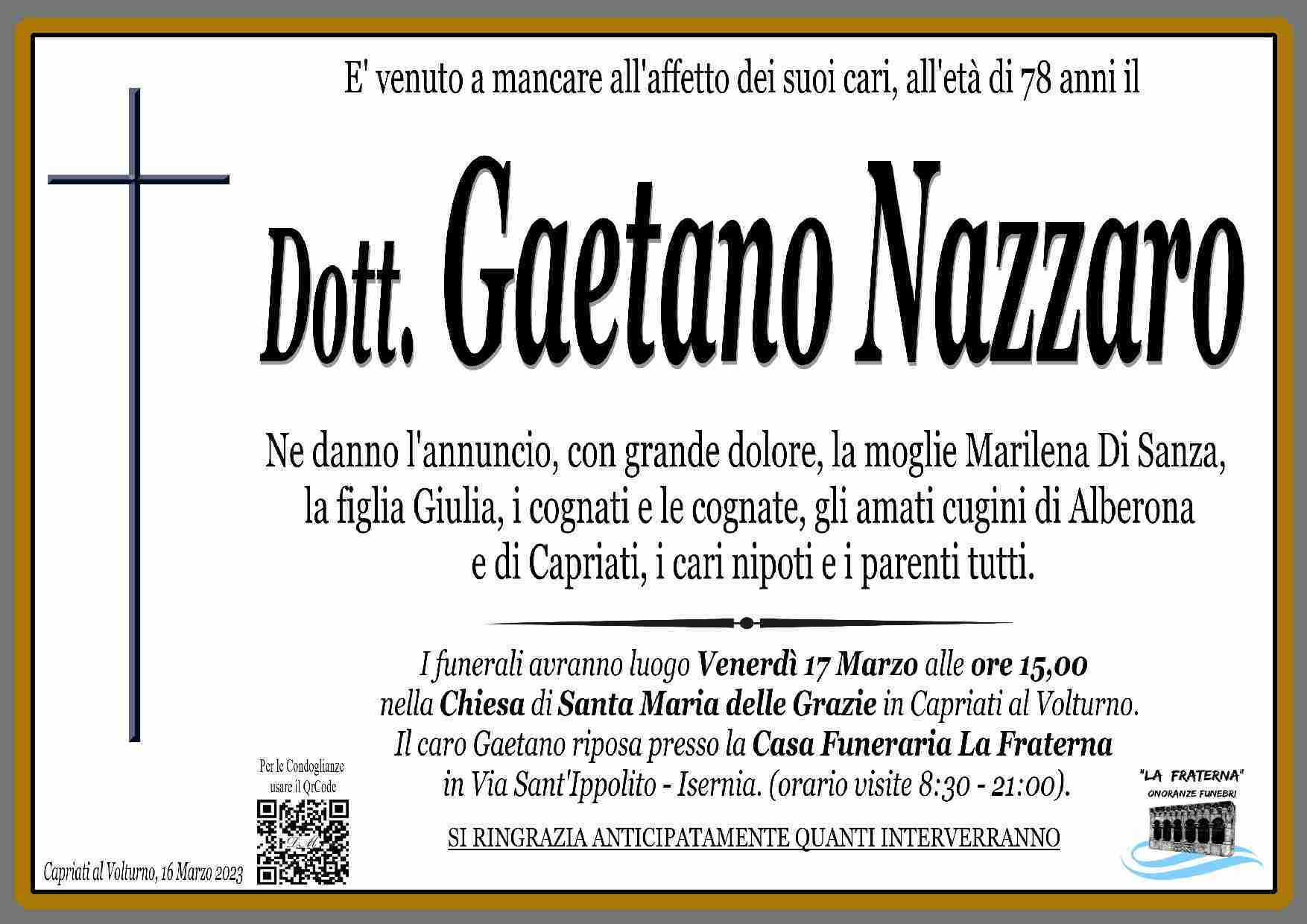 Gaetano Nazzaro