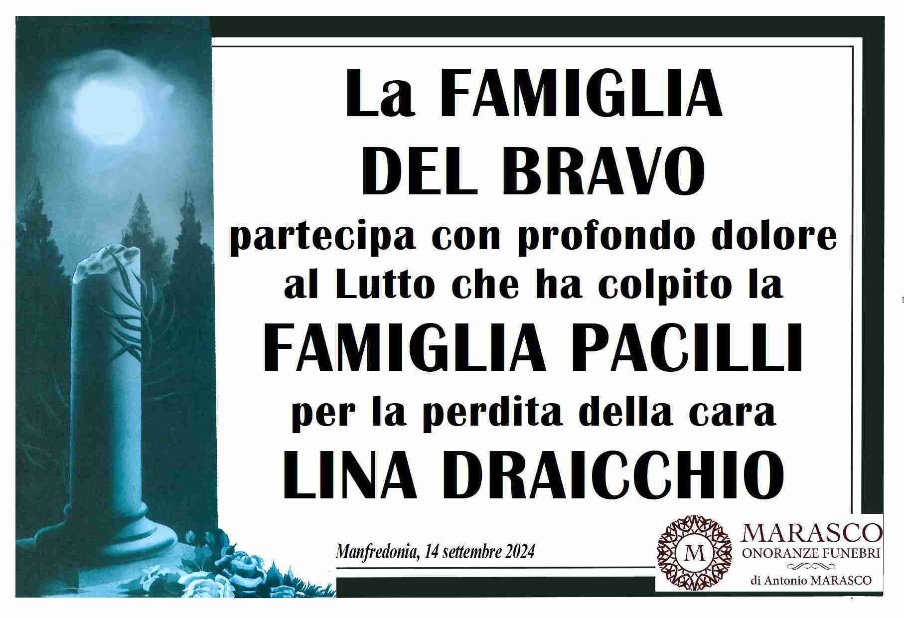 Lina Draicchio in Pacilli