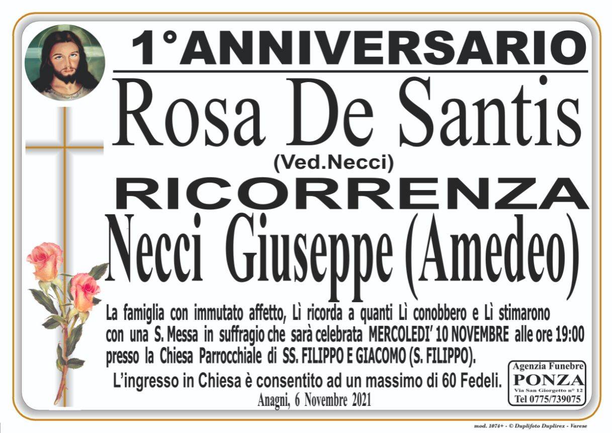 Rosa De Santis e Giuseppe Necci