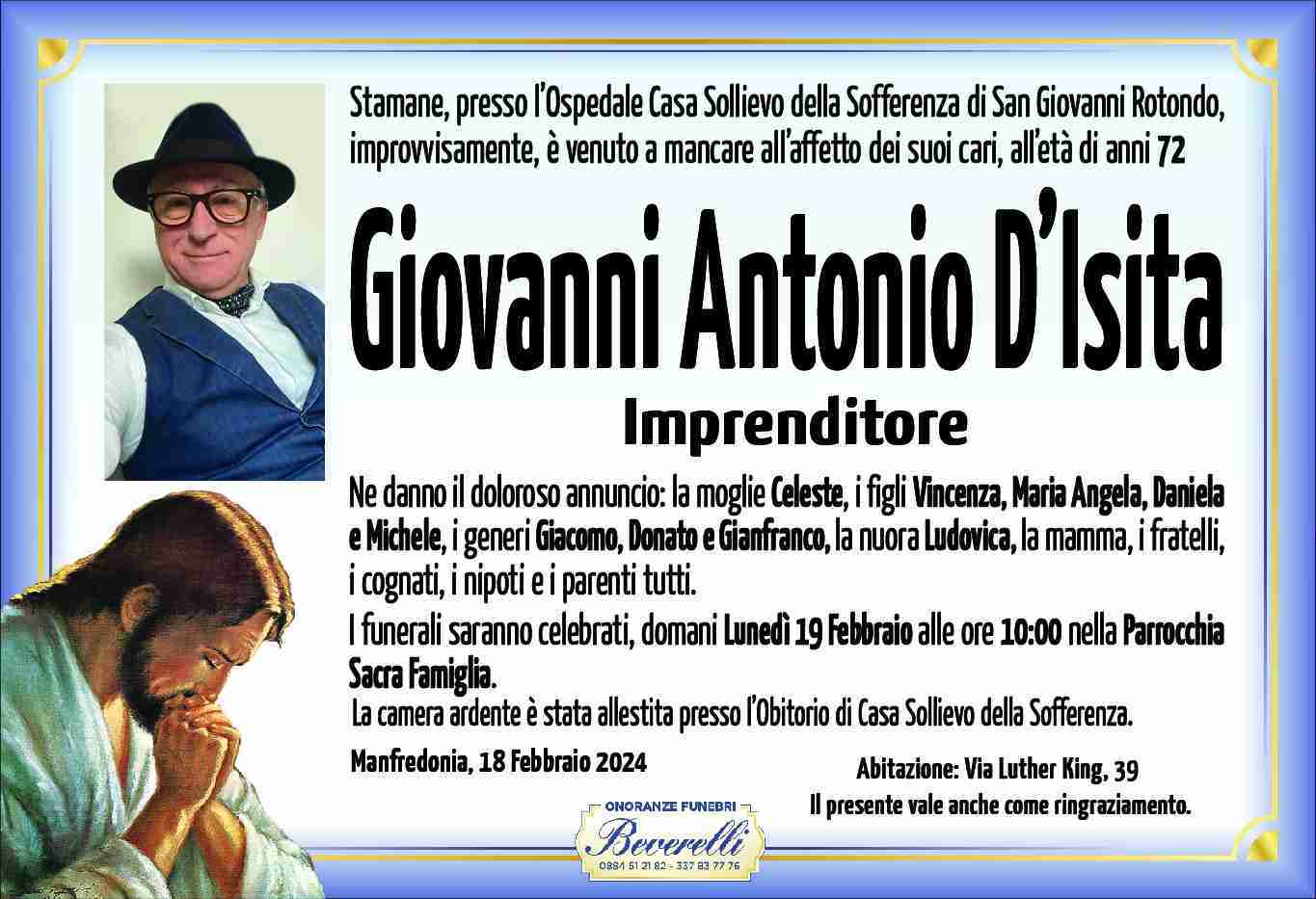 Giovanni Antonio D'Isita