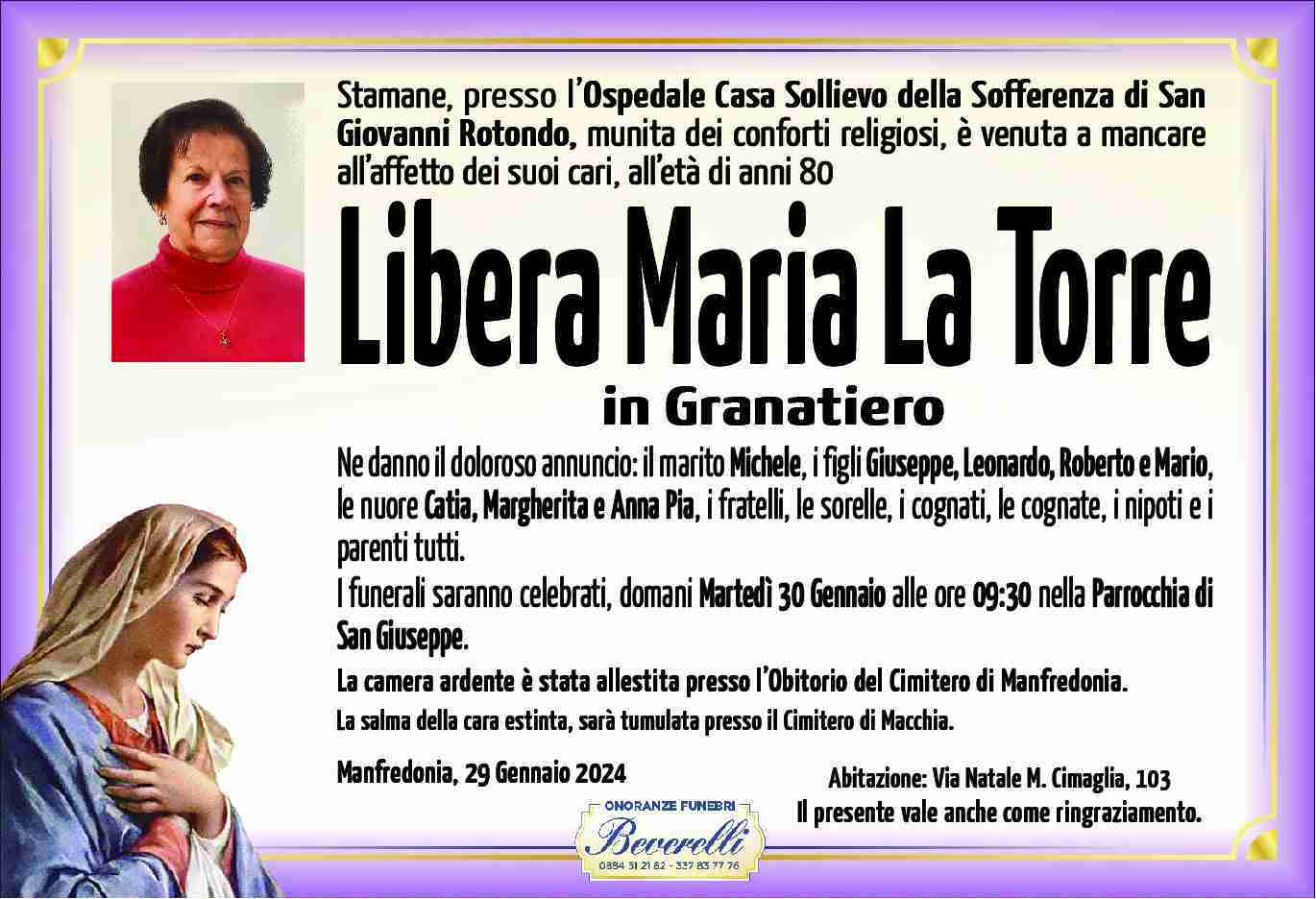 Libera Maria La Torre