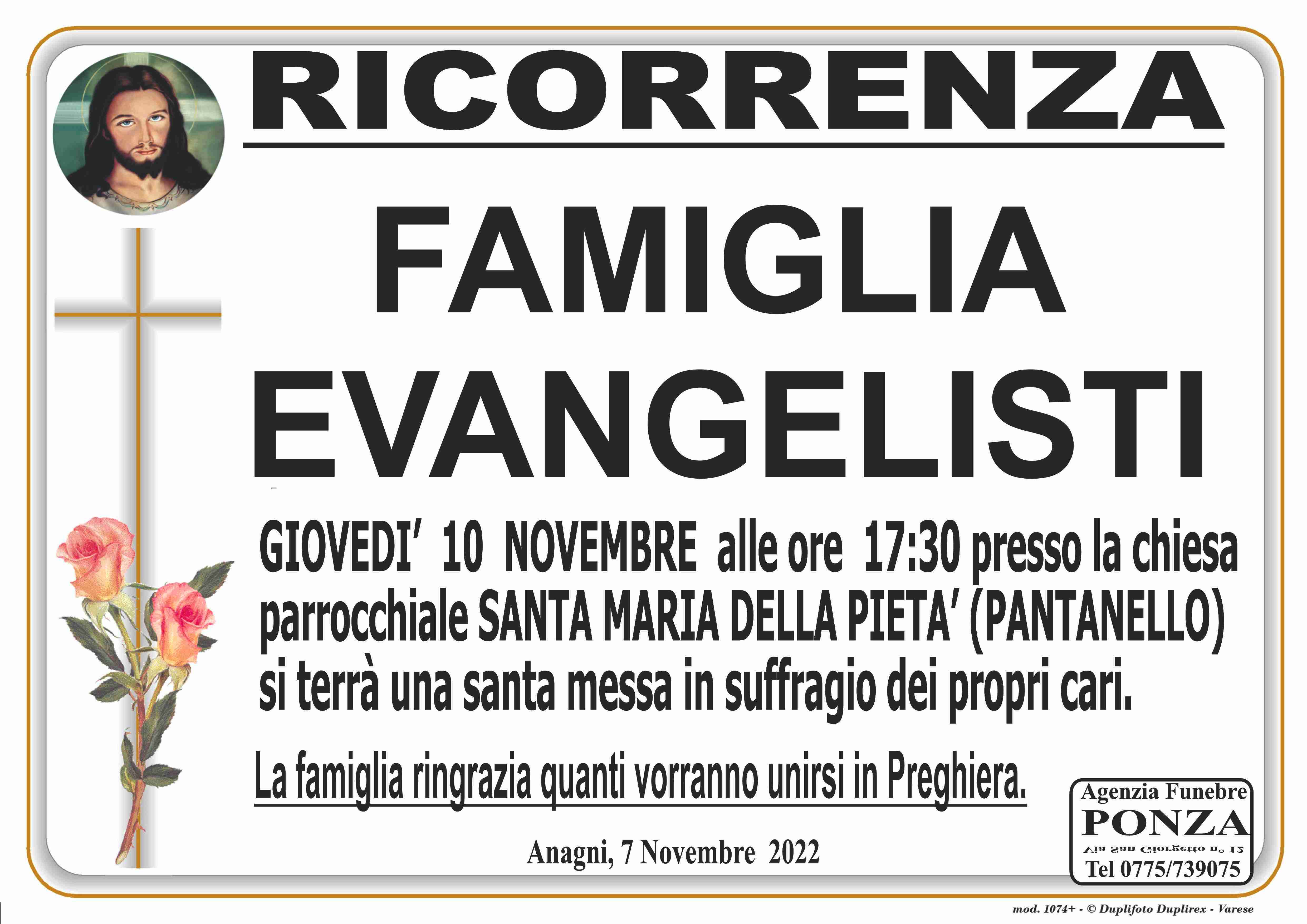 Famiglia Evangelisti