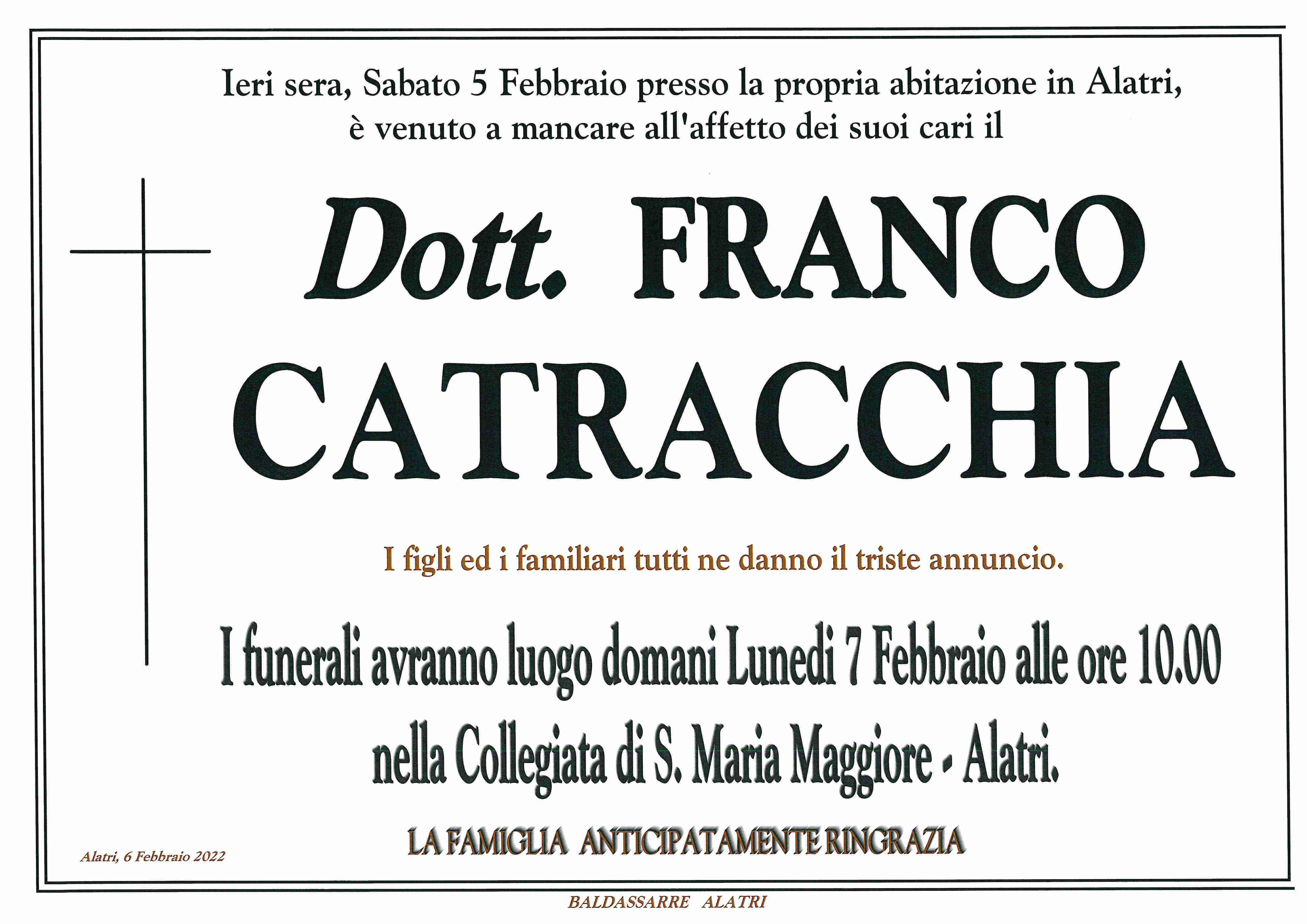 Franco  Catracchia
