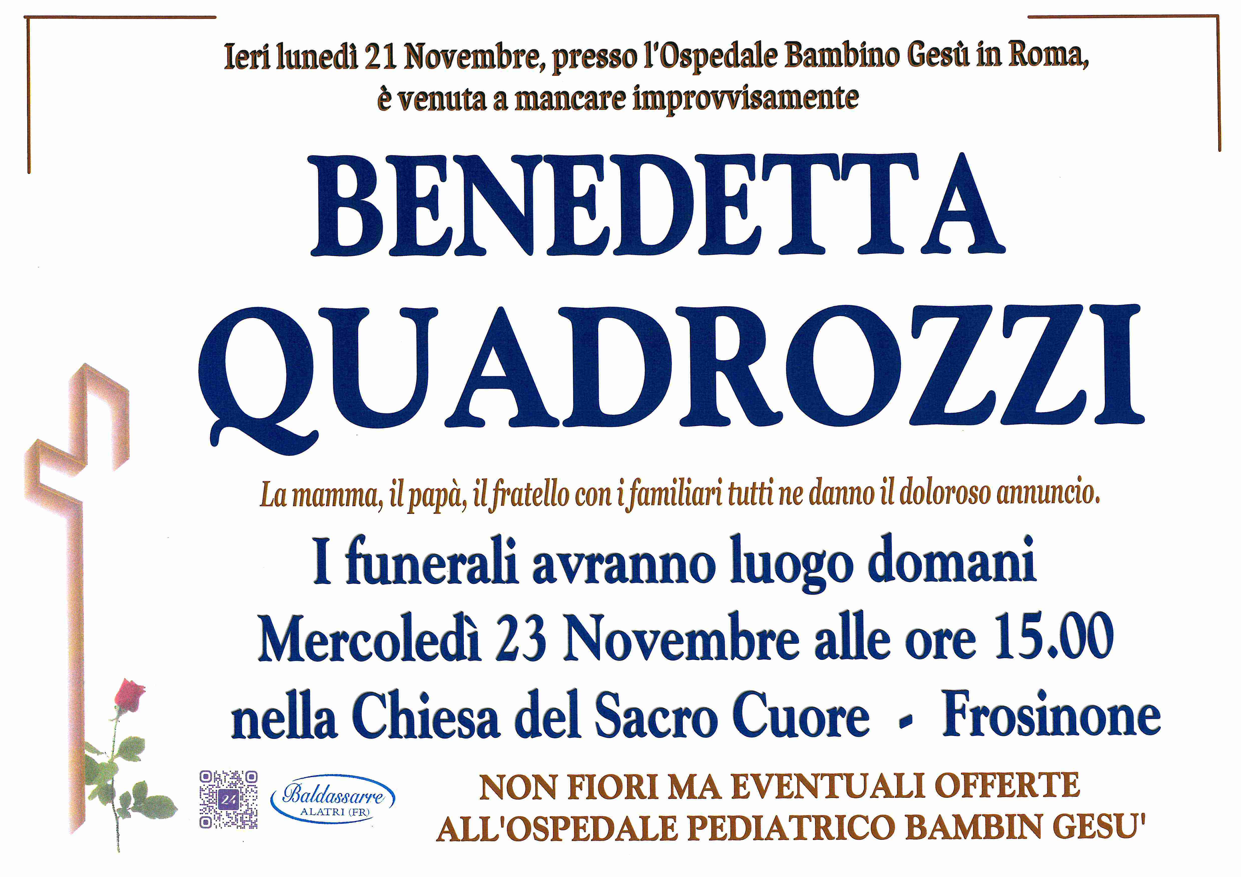 Benedetta Quadrozzi
