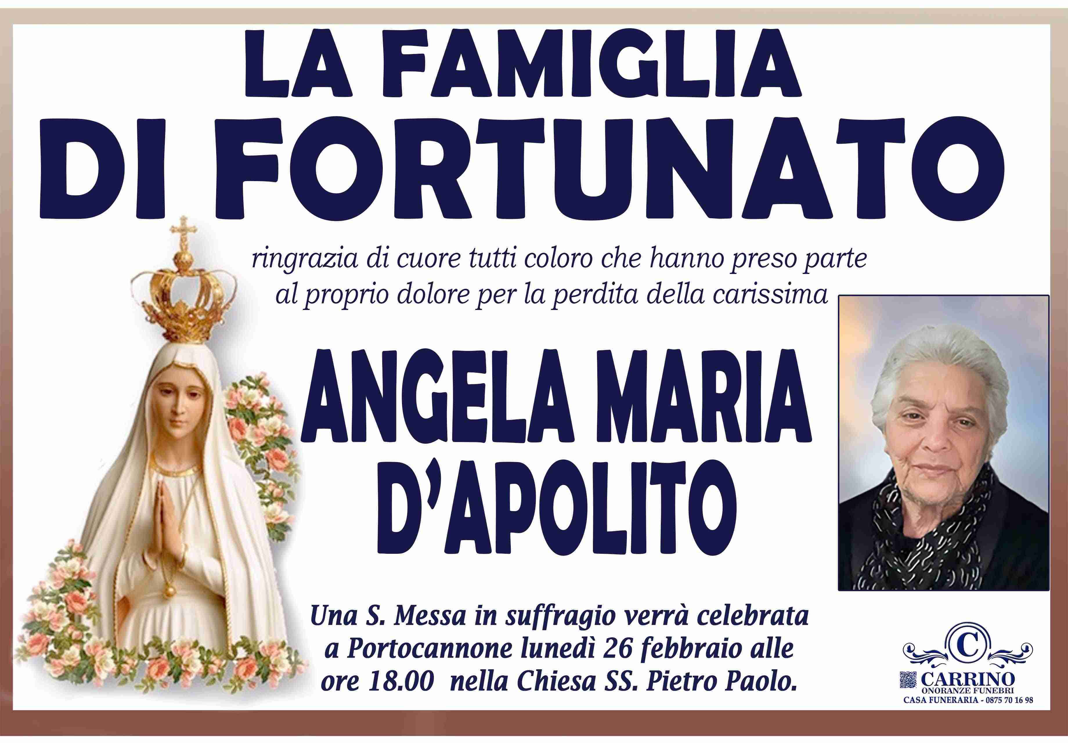 Angela Maria D'Apolito