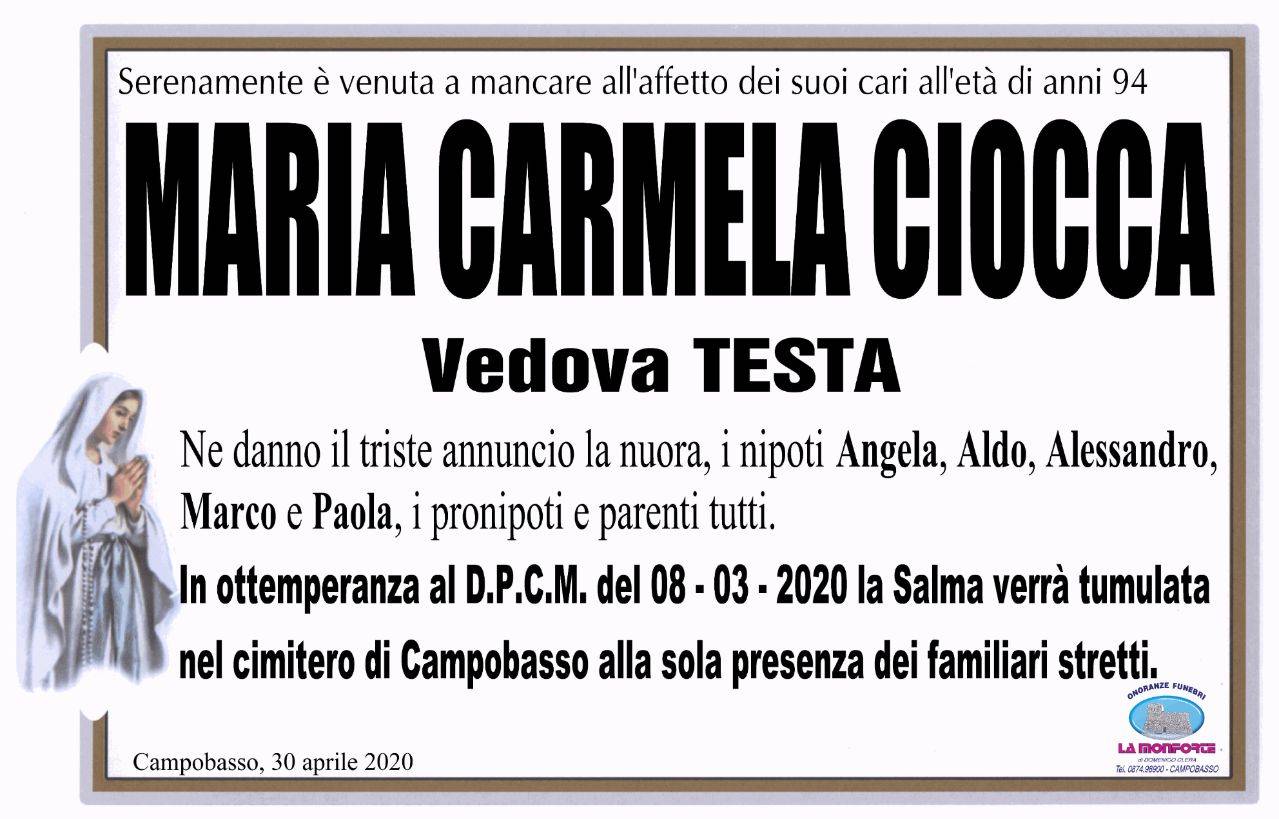 Maria Carmela Ciocca