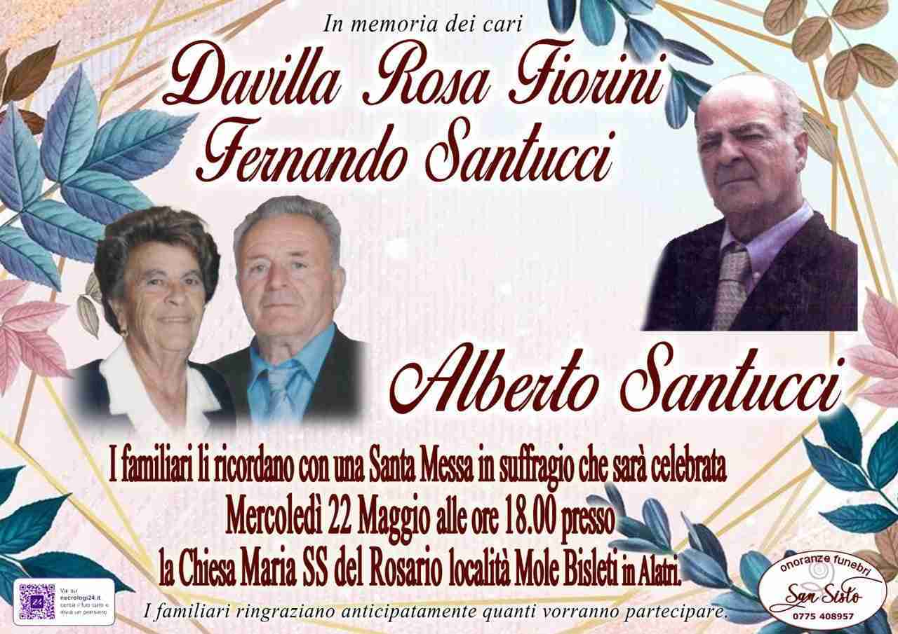 Davilla Rosa Fiorini,Santucci Fernando, Santucci Alberto