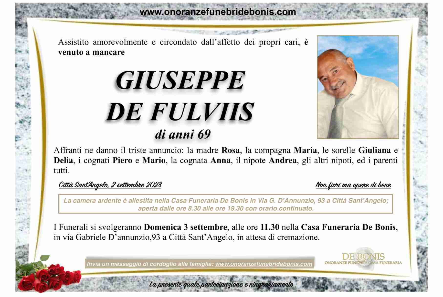 Giuseppe De Fulviis