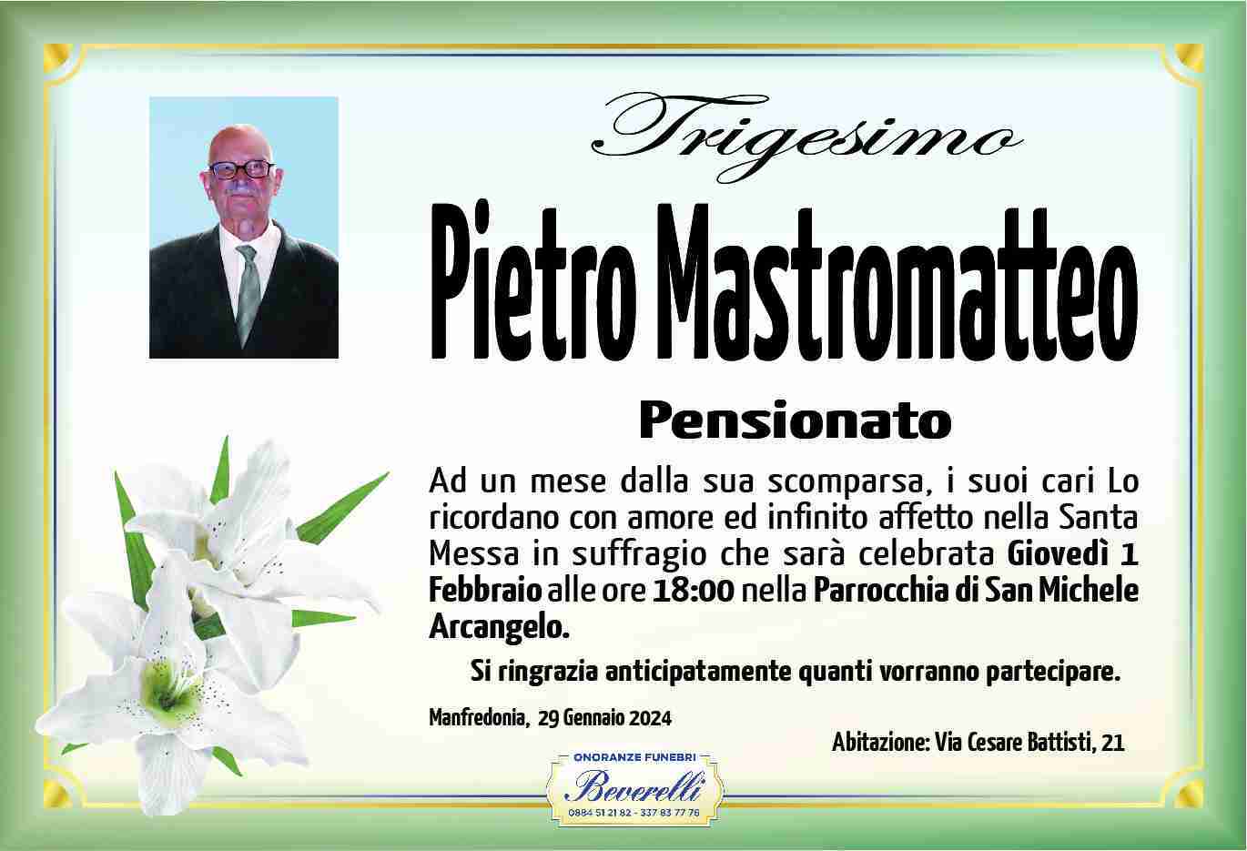 Pietro Mastromatteo
