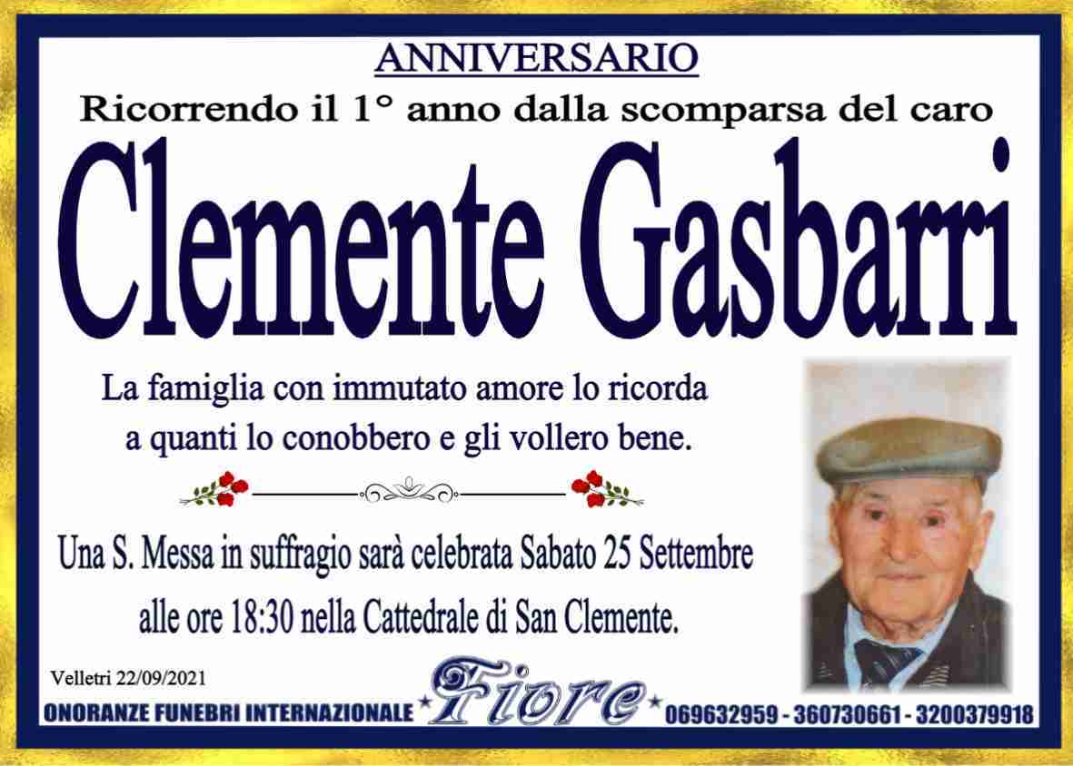 Clemente Gasbarri