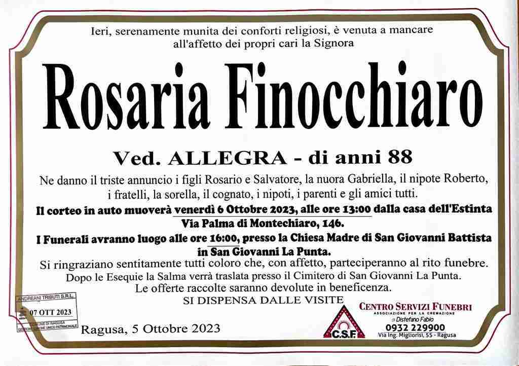 Rosaria Finocchiaro