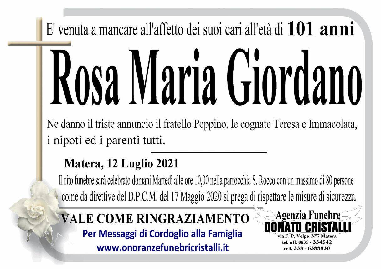 Rosa Maria Giordano