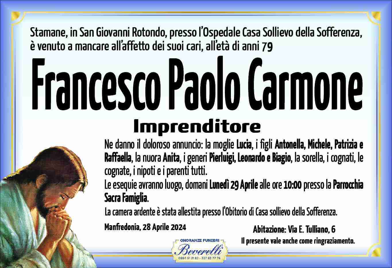 Francesco Paolo Carmone