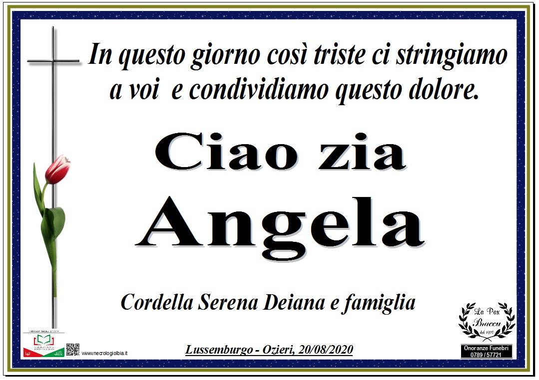 Ciao zia Angela - Cordella Serena Deiana e famiglia