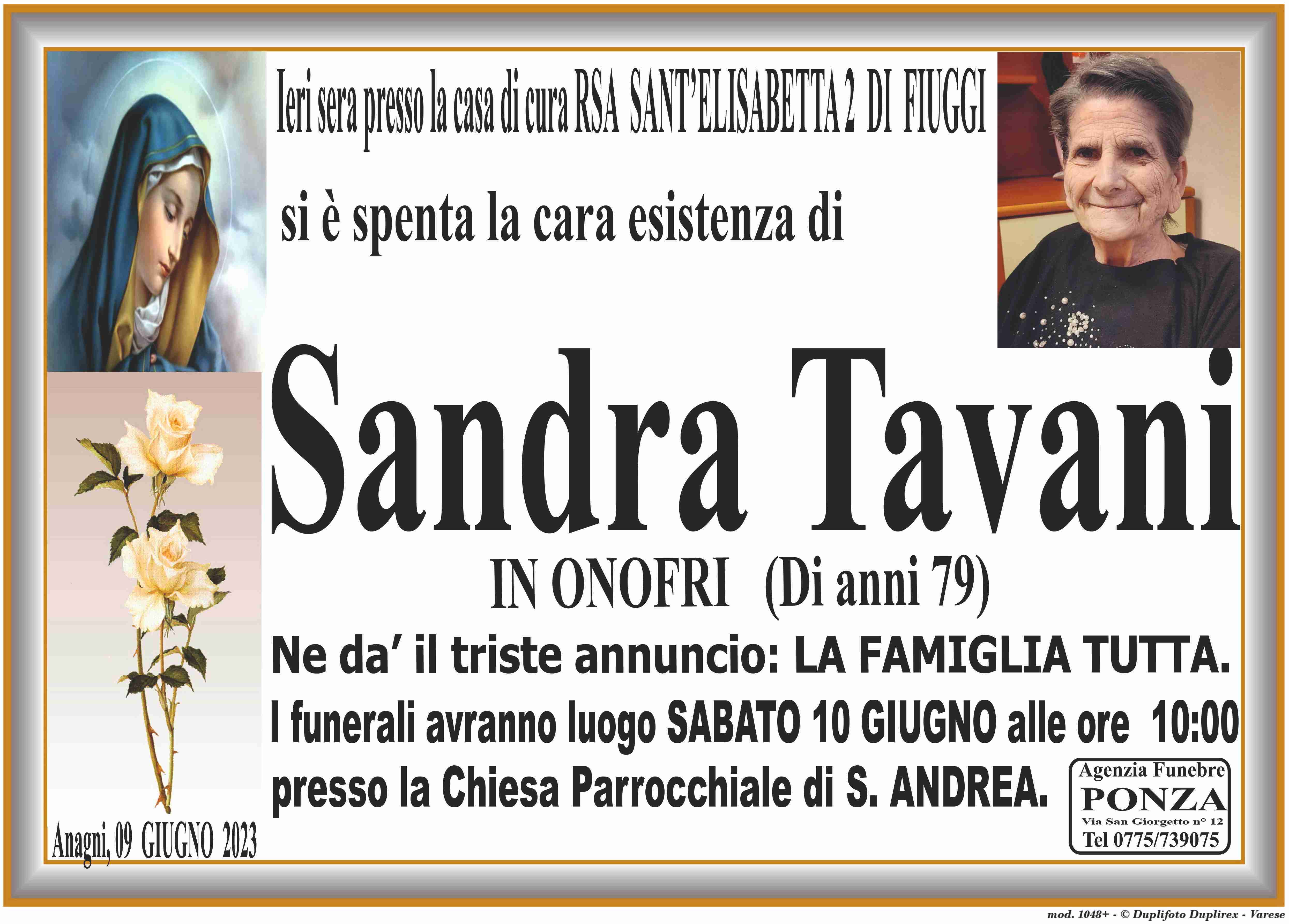 Sandra Tavani