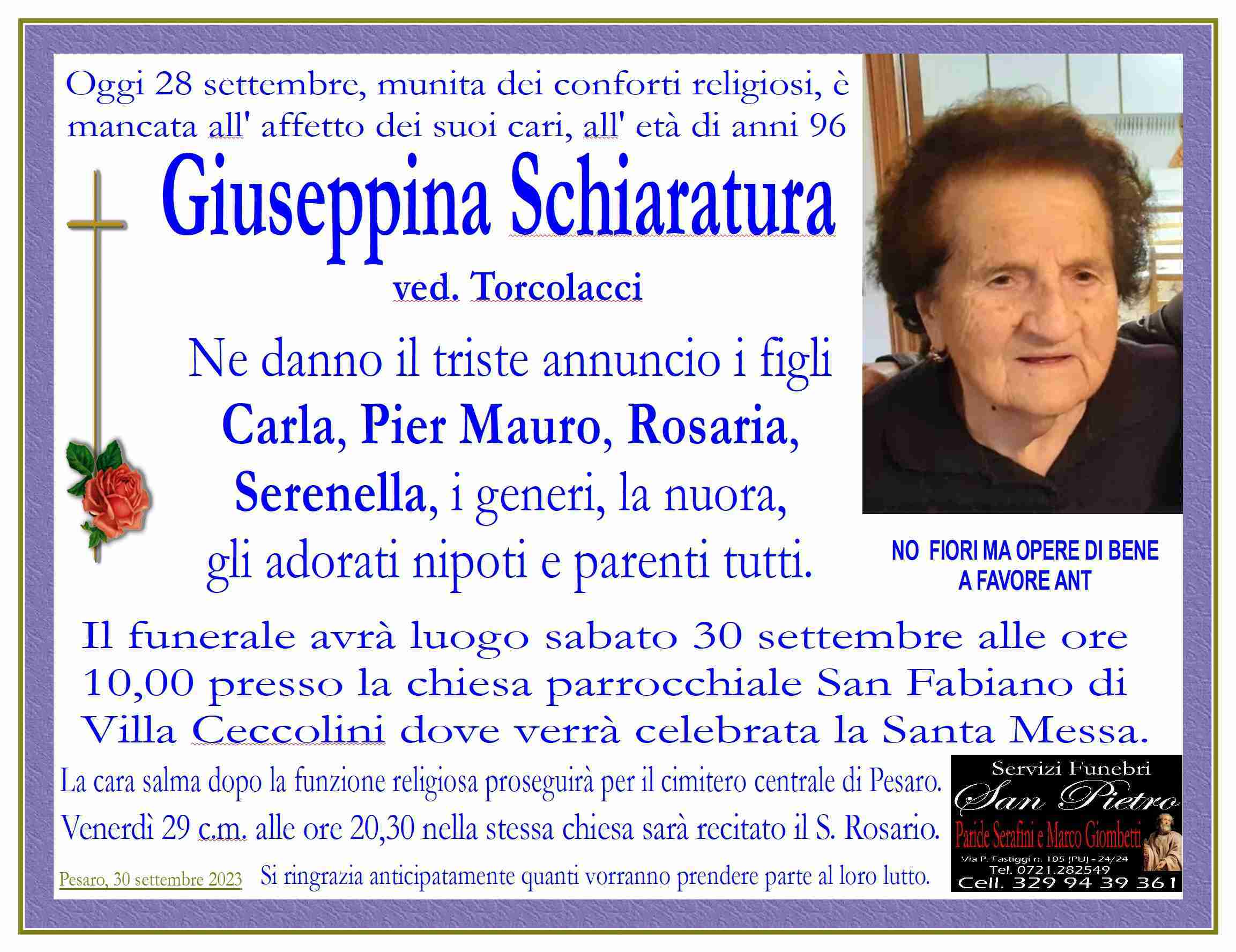 Giuseppina Schiaratura