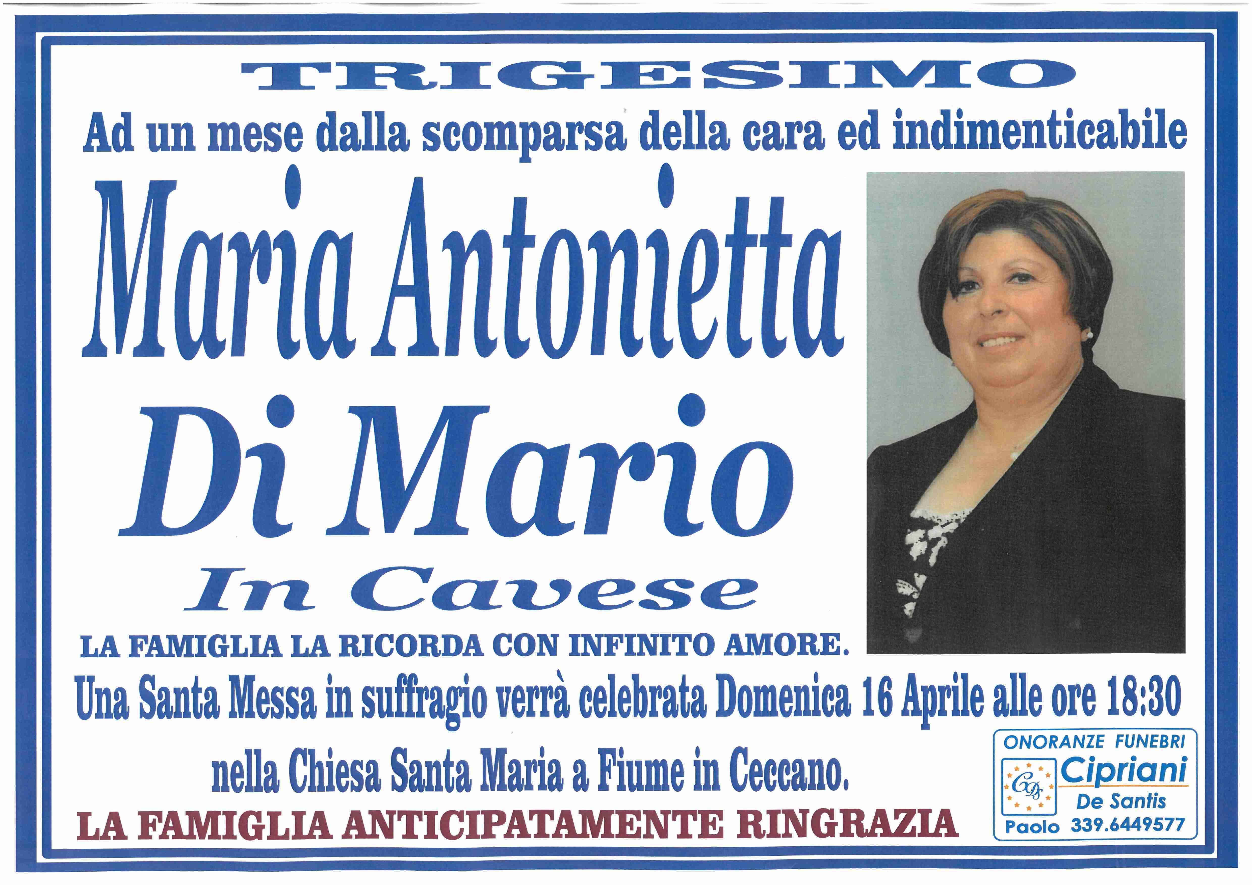 Maria Antonietta Di Mario