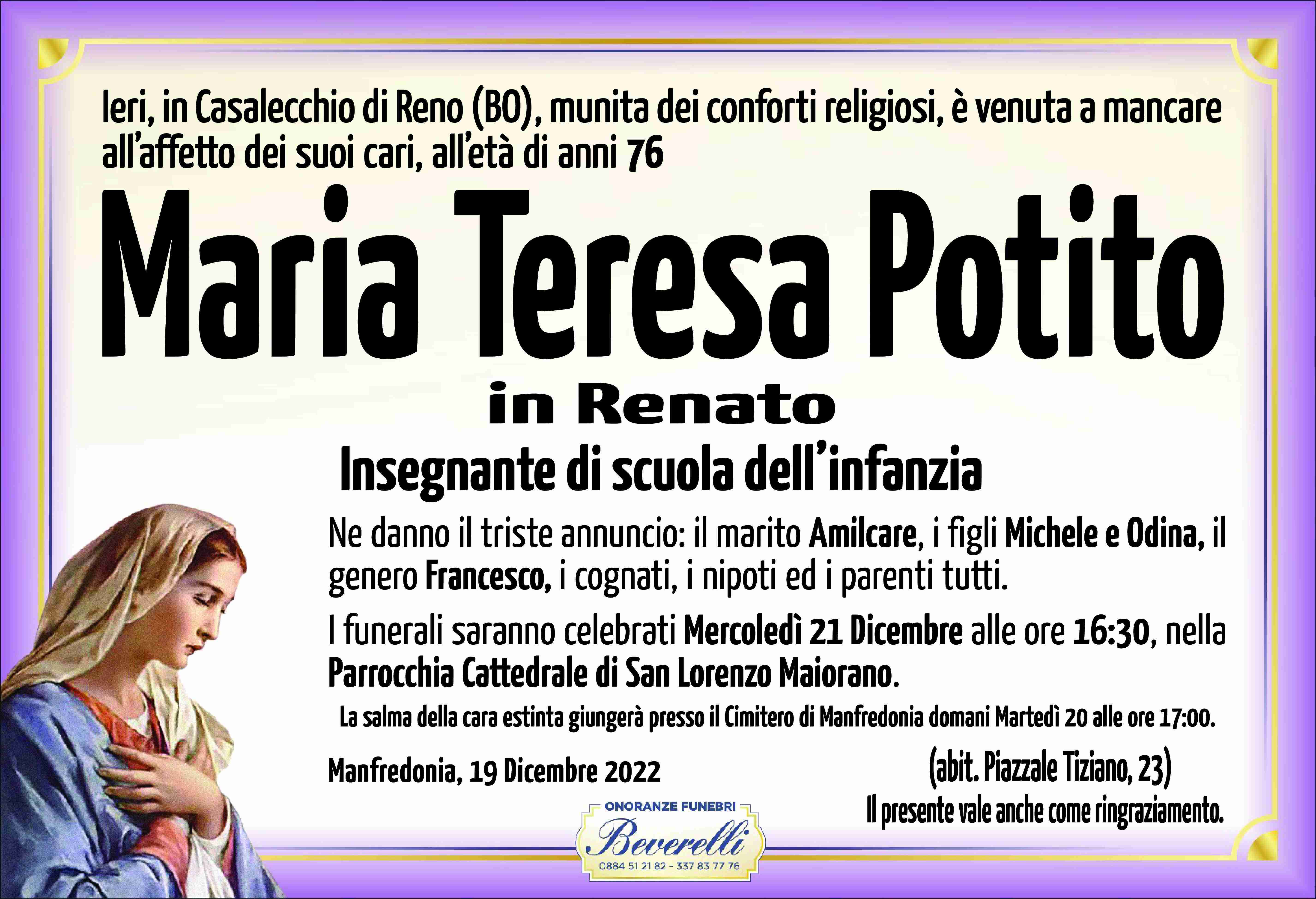 Maria Tersa Potito