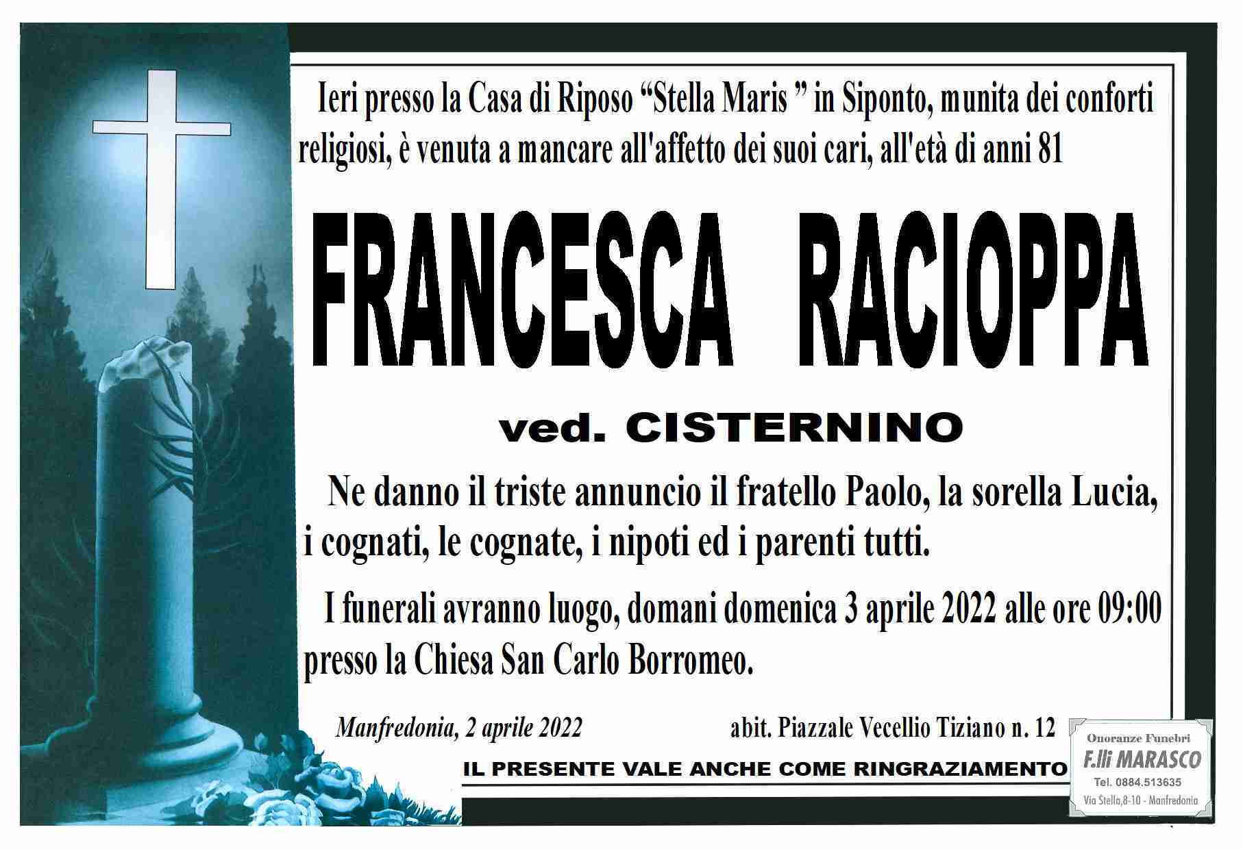 Francesca Racioppa