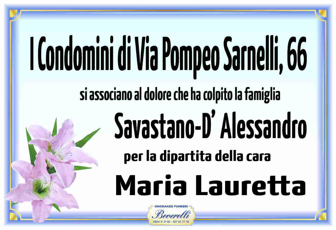 Maria Lauretta Savastano