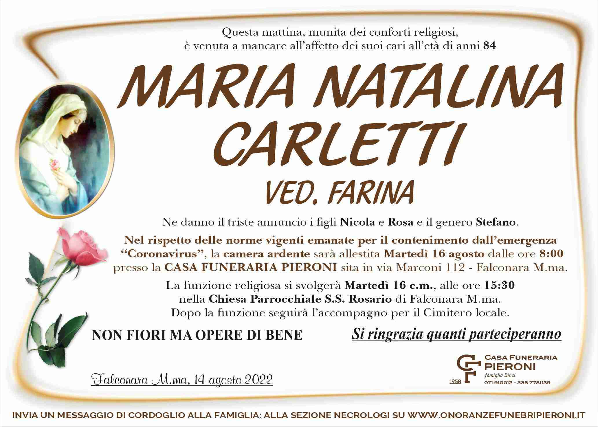 Maria Natalina Carletti