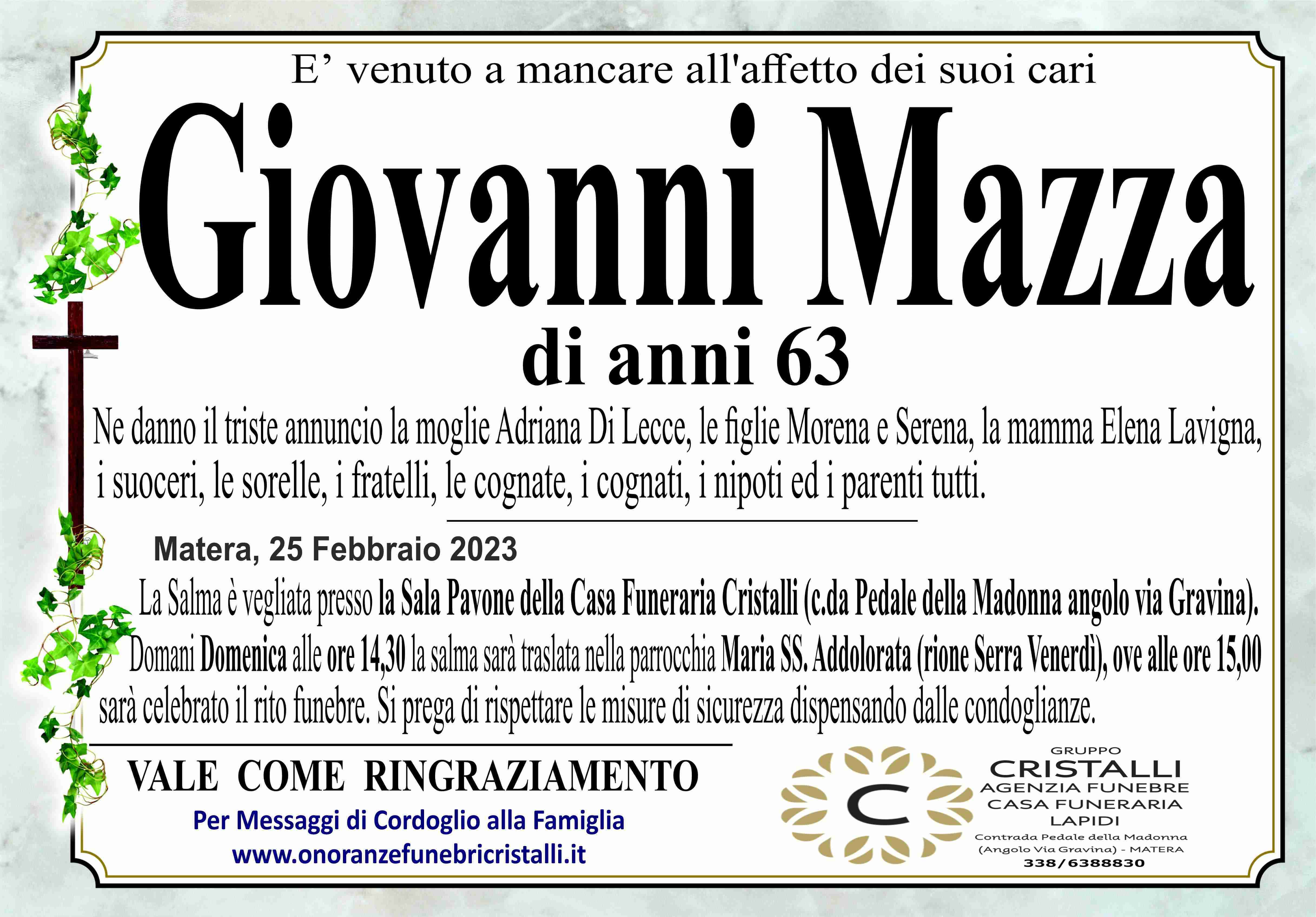 Giovanni Mazza