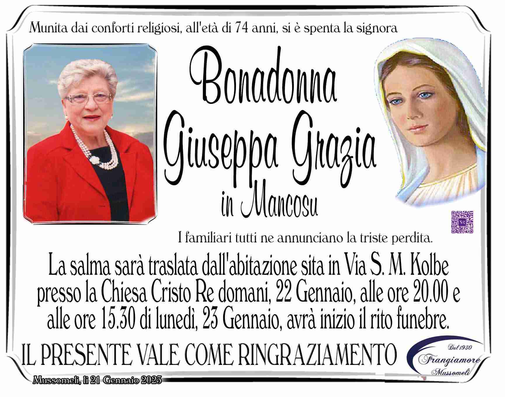 Giuseppa Grazia Bonadonna