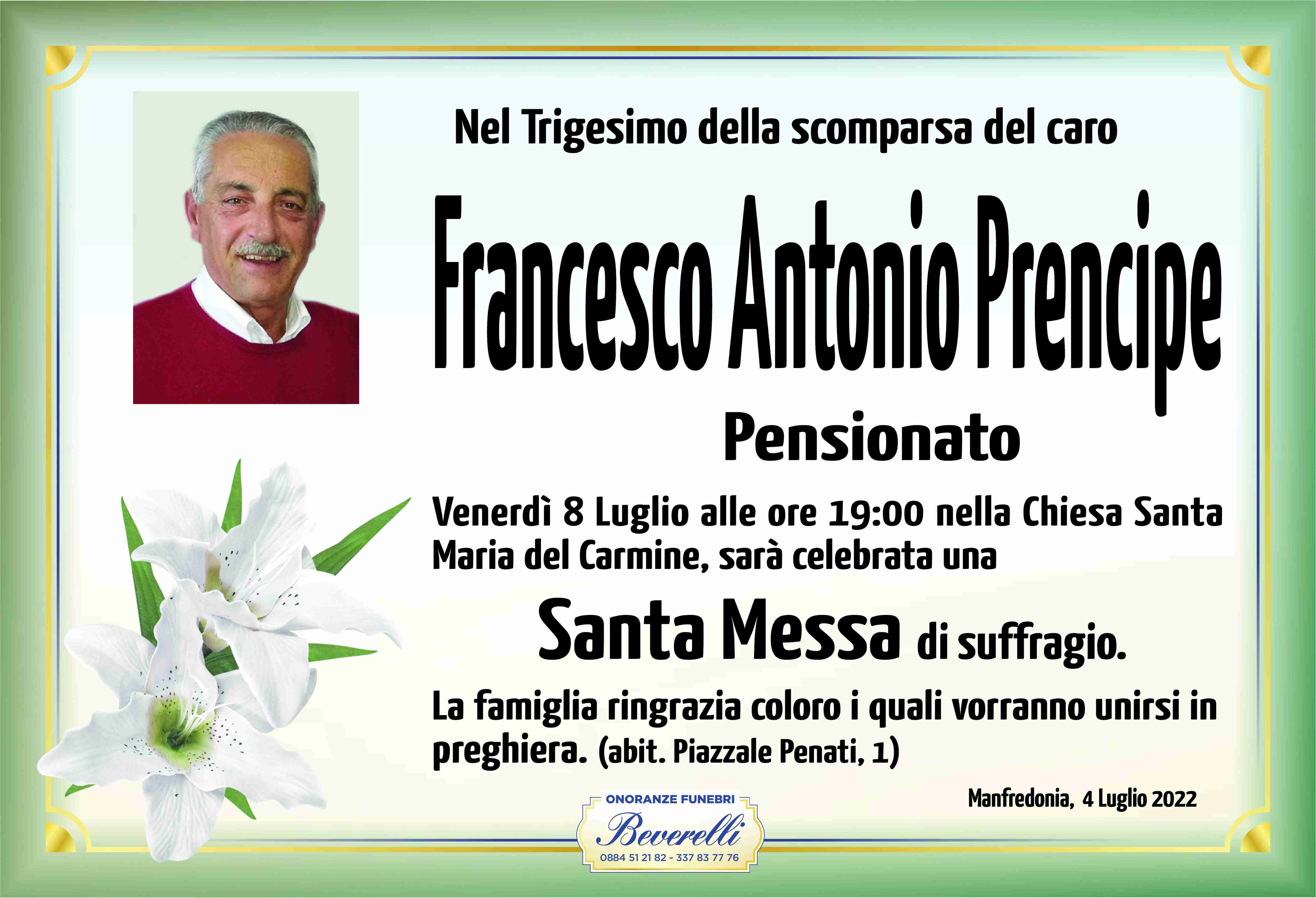 Francesco Antonio Prencipe