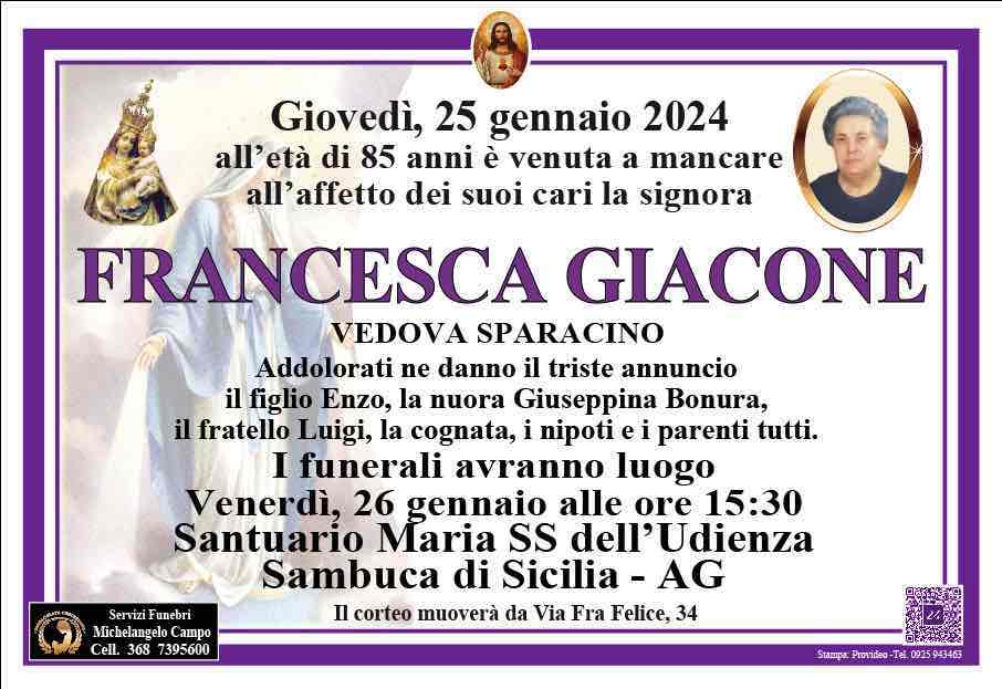 Francesca Giacone