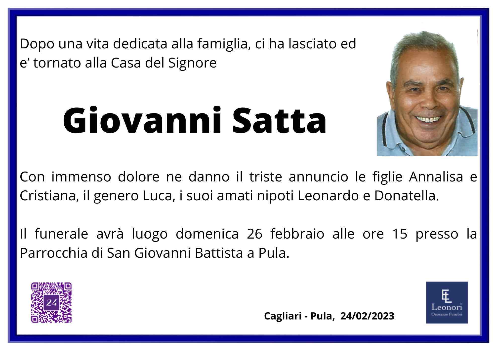 Giovanni Satta