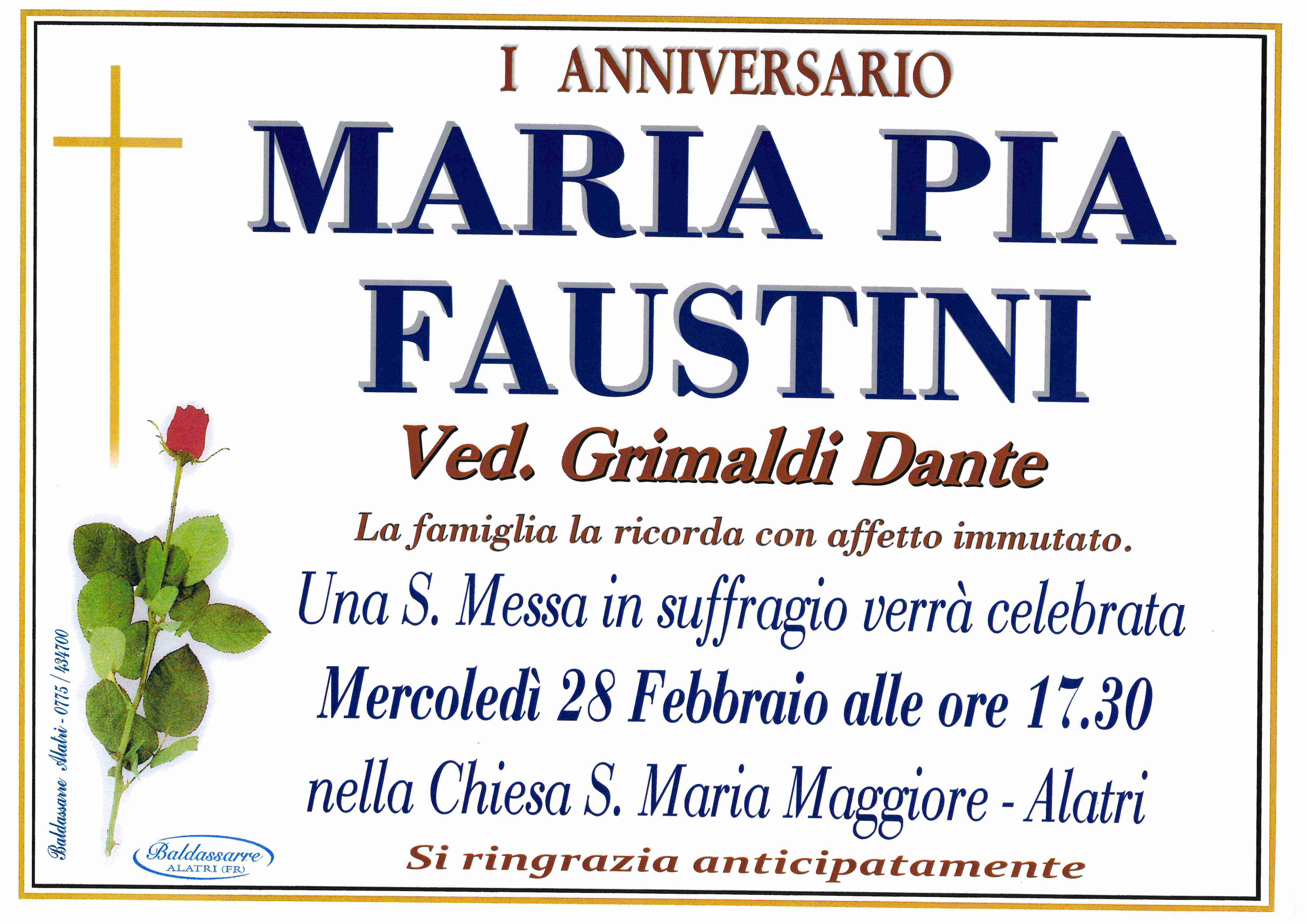 Faustini Maria Pia