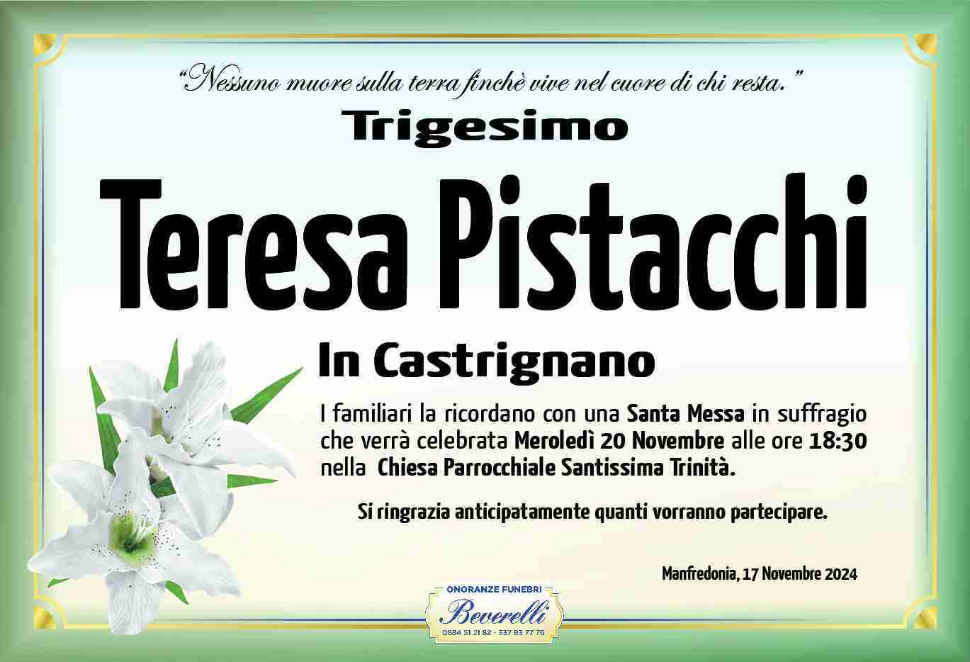 Teresa Pistacchi