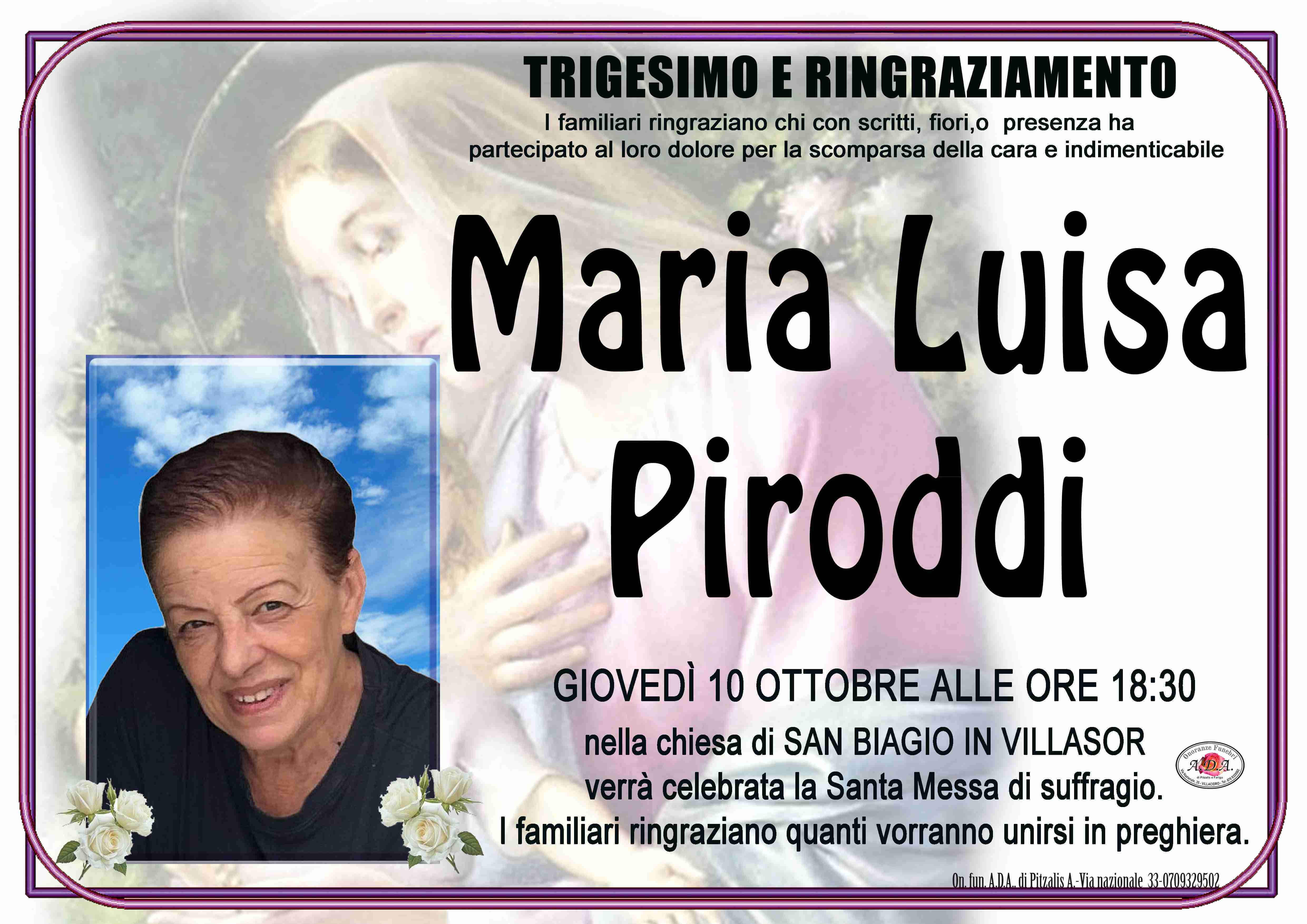 Piroddi Maria Luisa