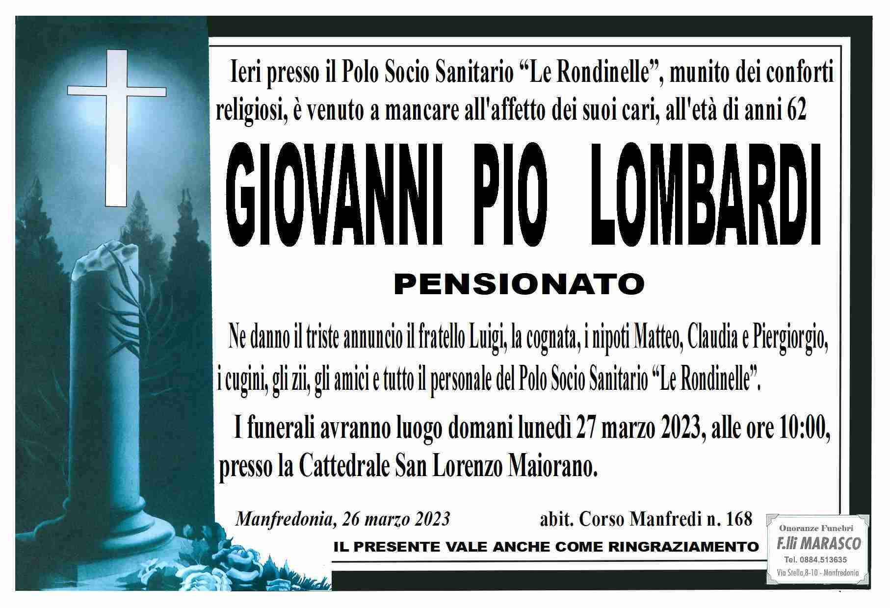 Giovanni Pio Lombardi
