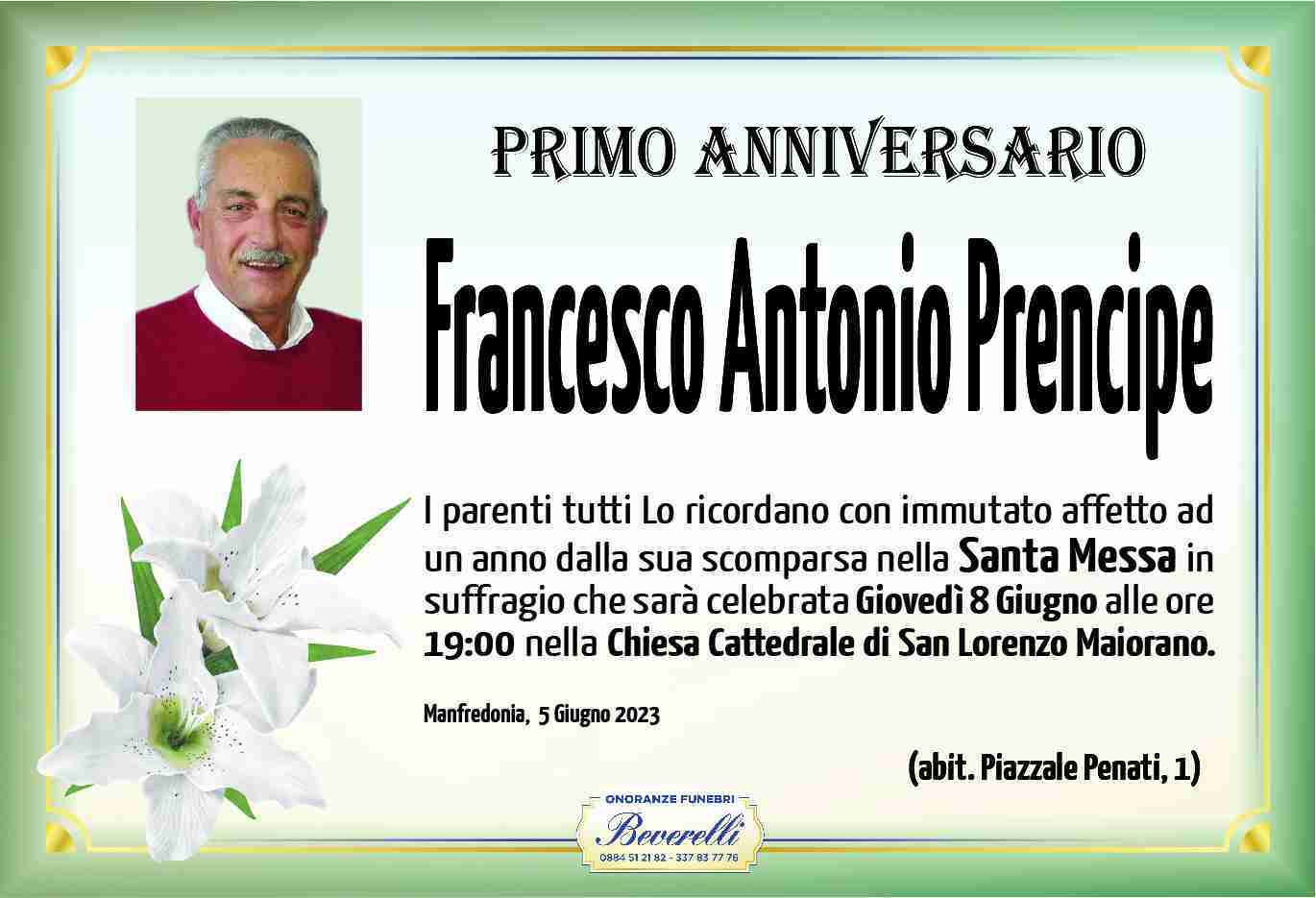 Francesco Antonio Prencipe