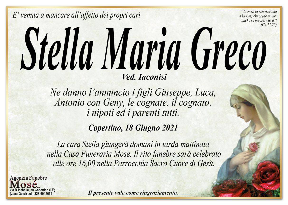 Stella Maria Greco