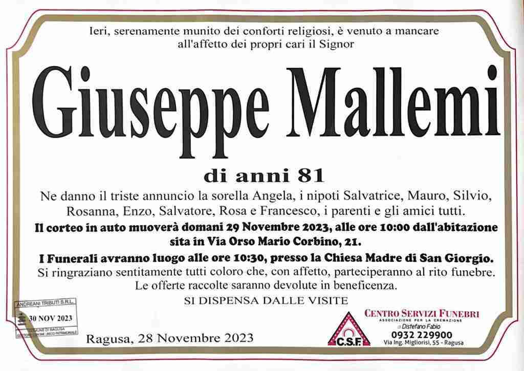 Giuseppe Mallemi