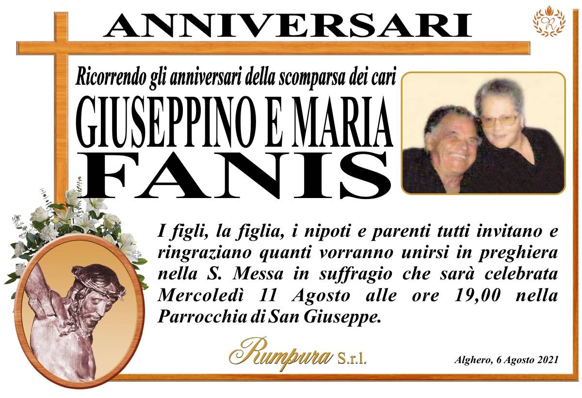 Giuseppino Fanis e Maria Fanis