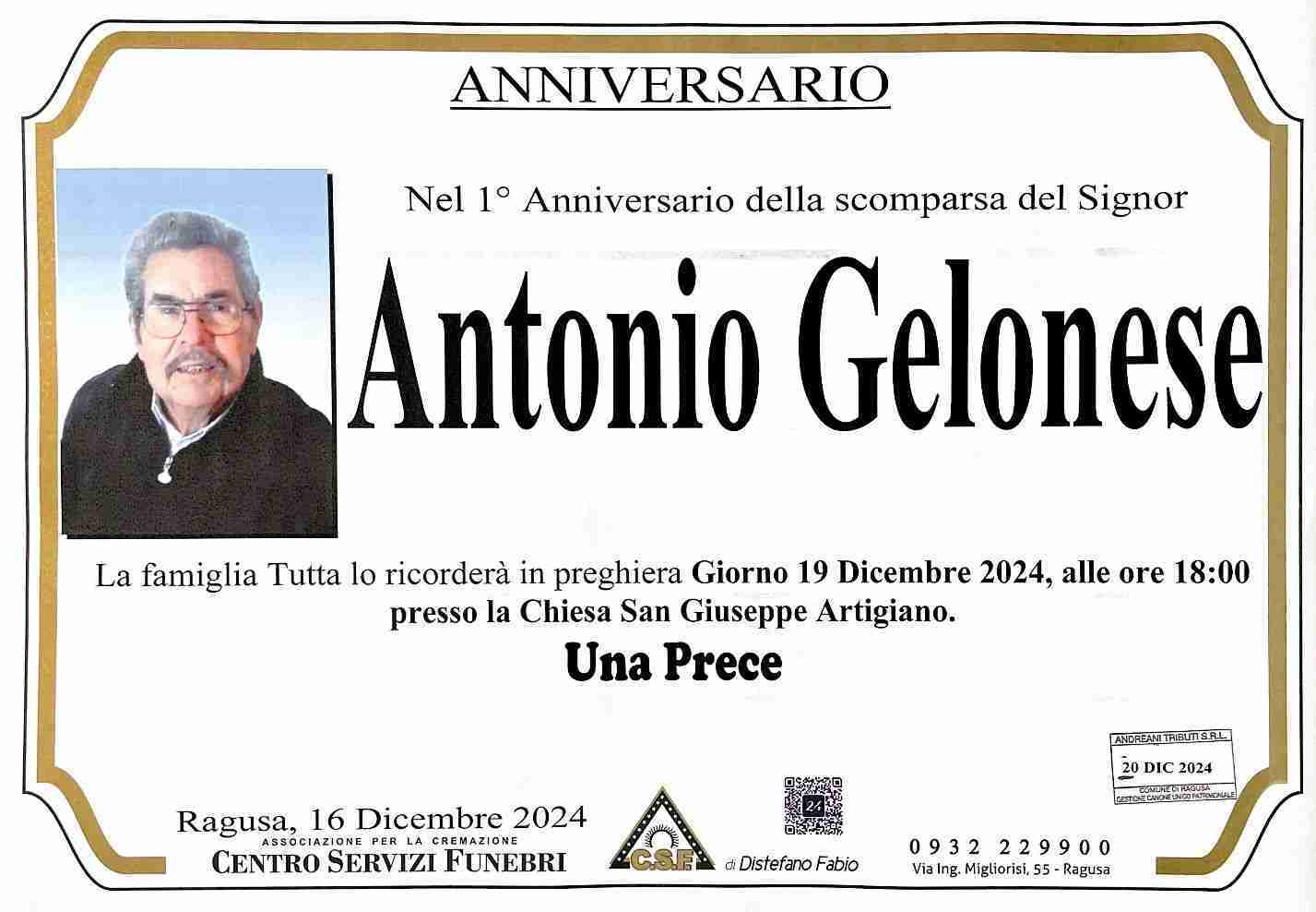 Antonio Gelonese