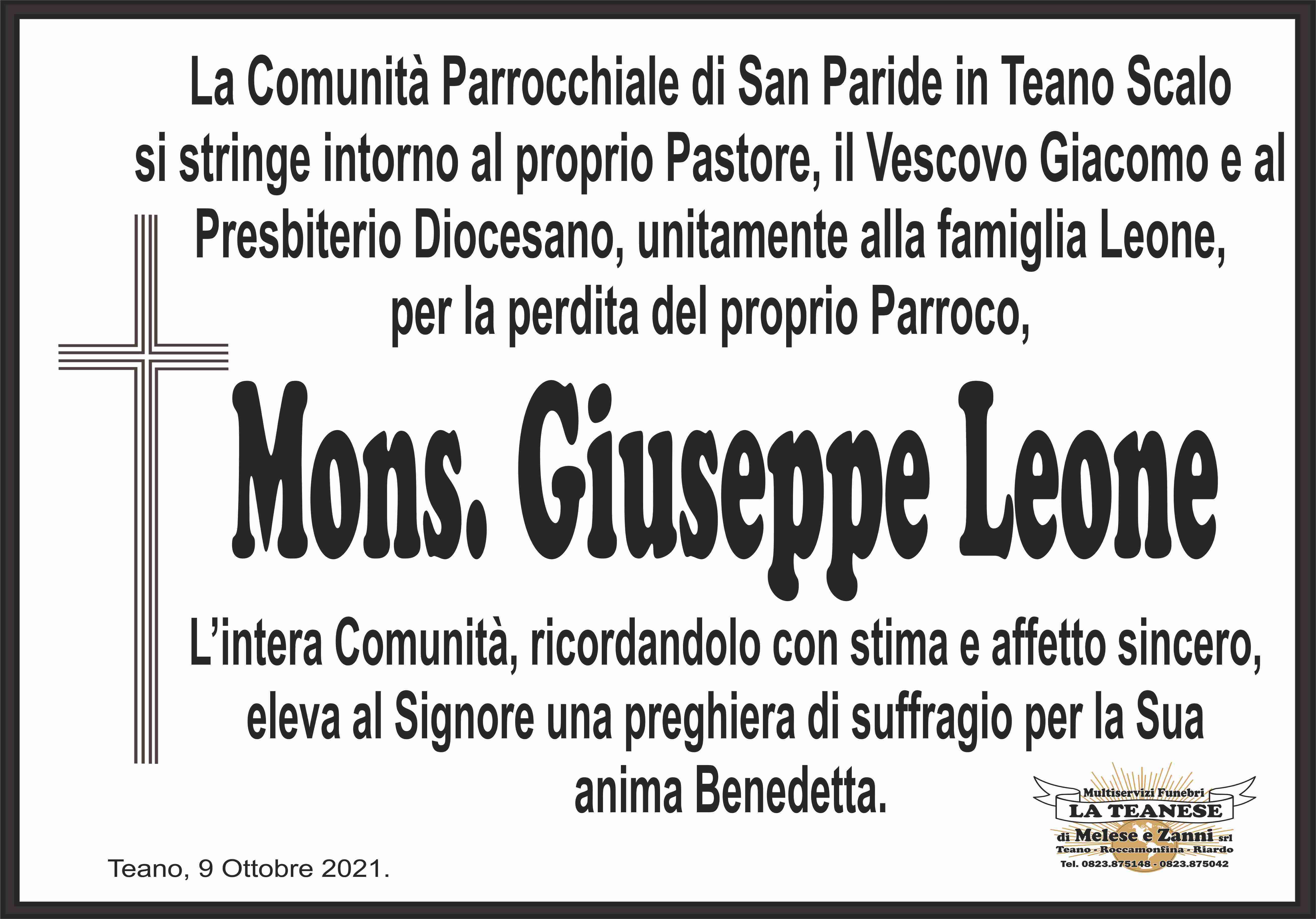 Mons Giuseppe Leone